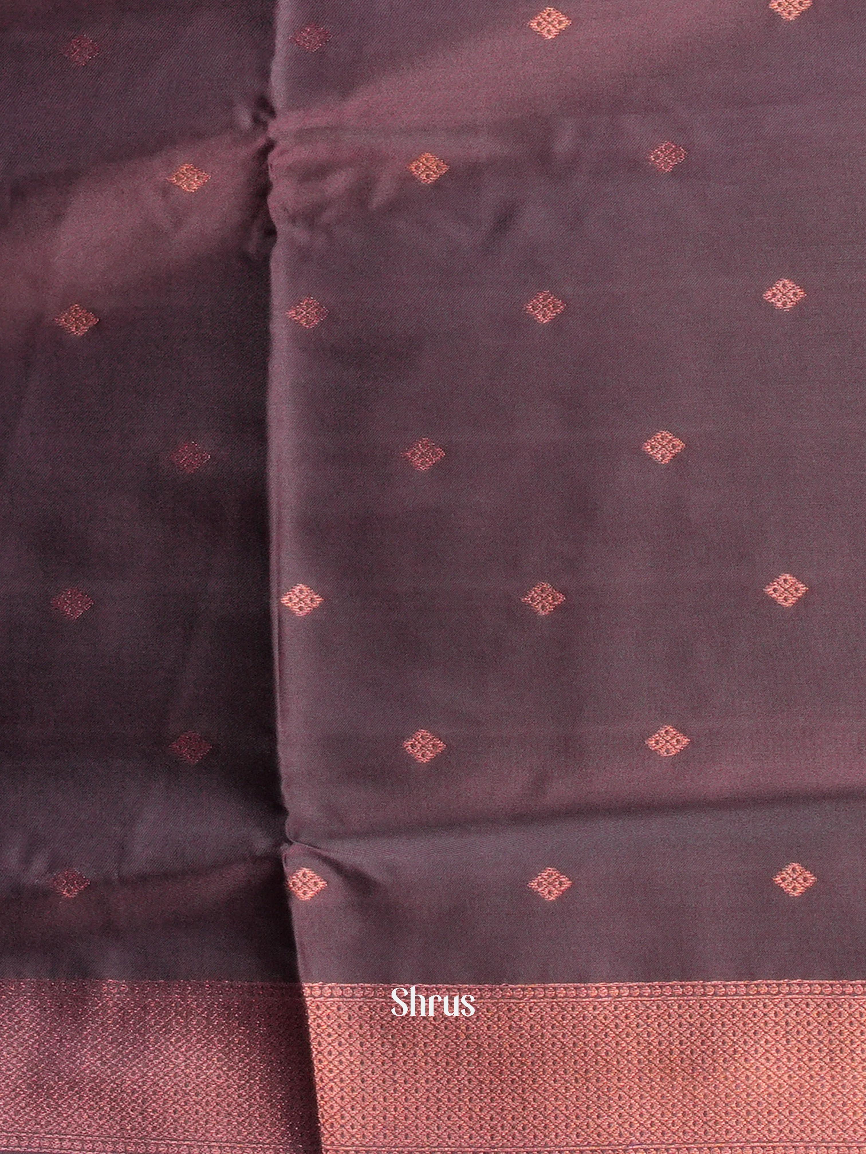 Pink & Purple- Semi Softsilk Saree