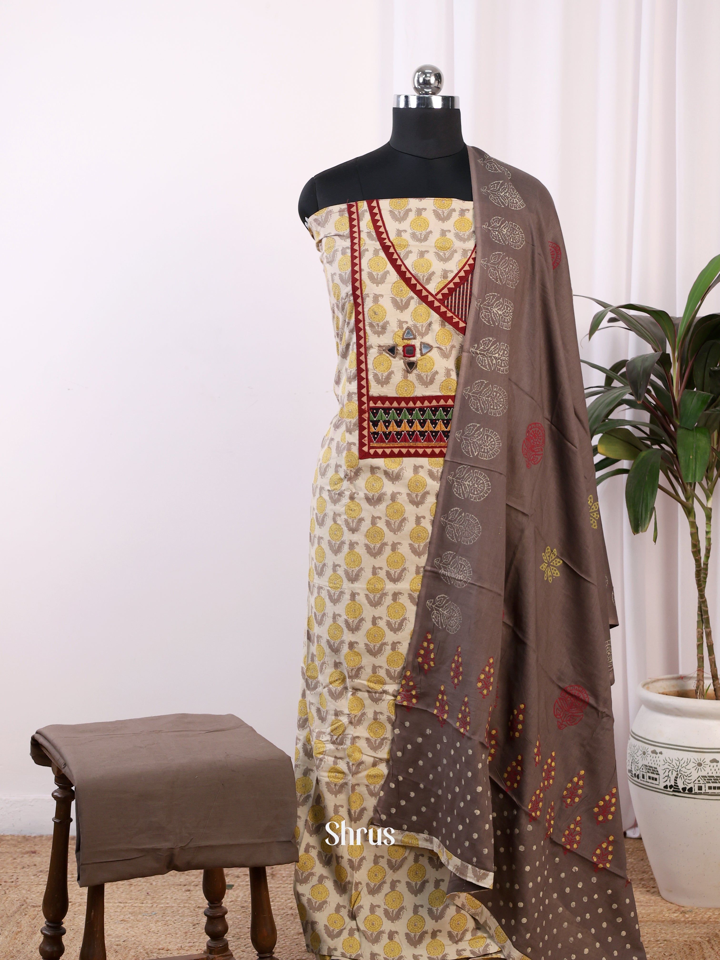 CJS10353 - Cotton salwar