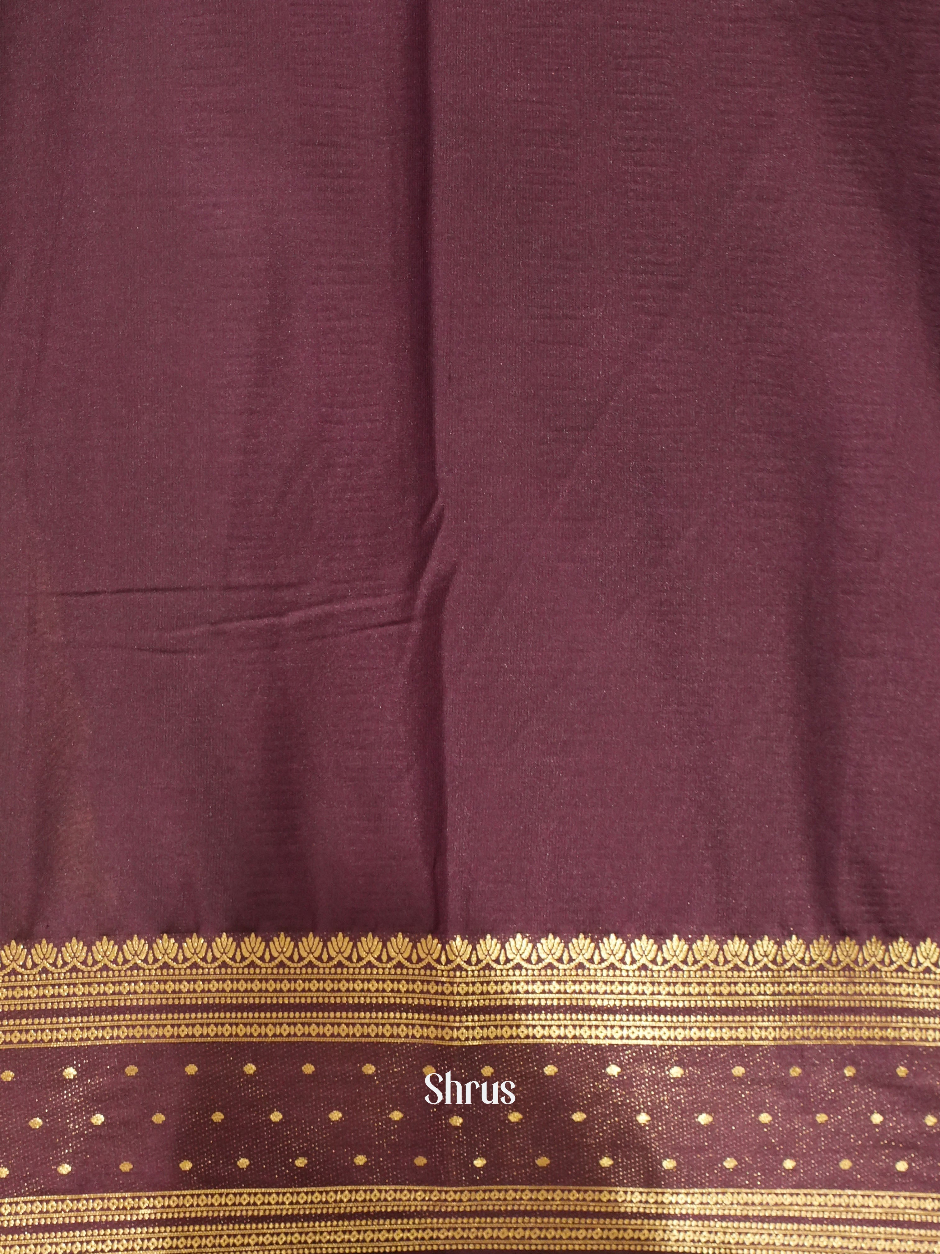 CIS11152 - Mysoresilk-halfpure Saree