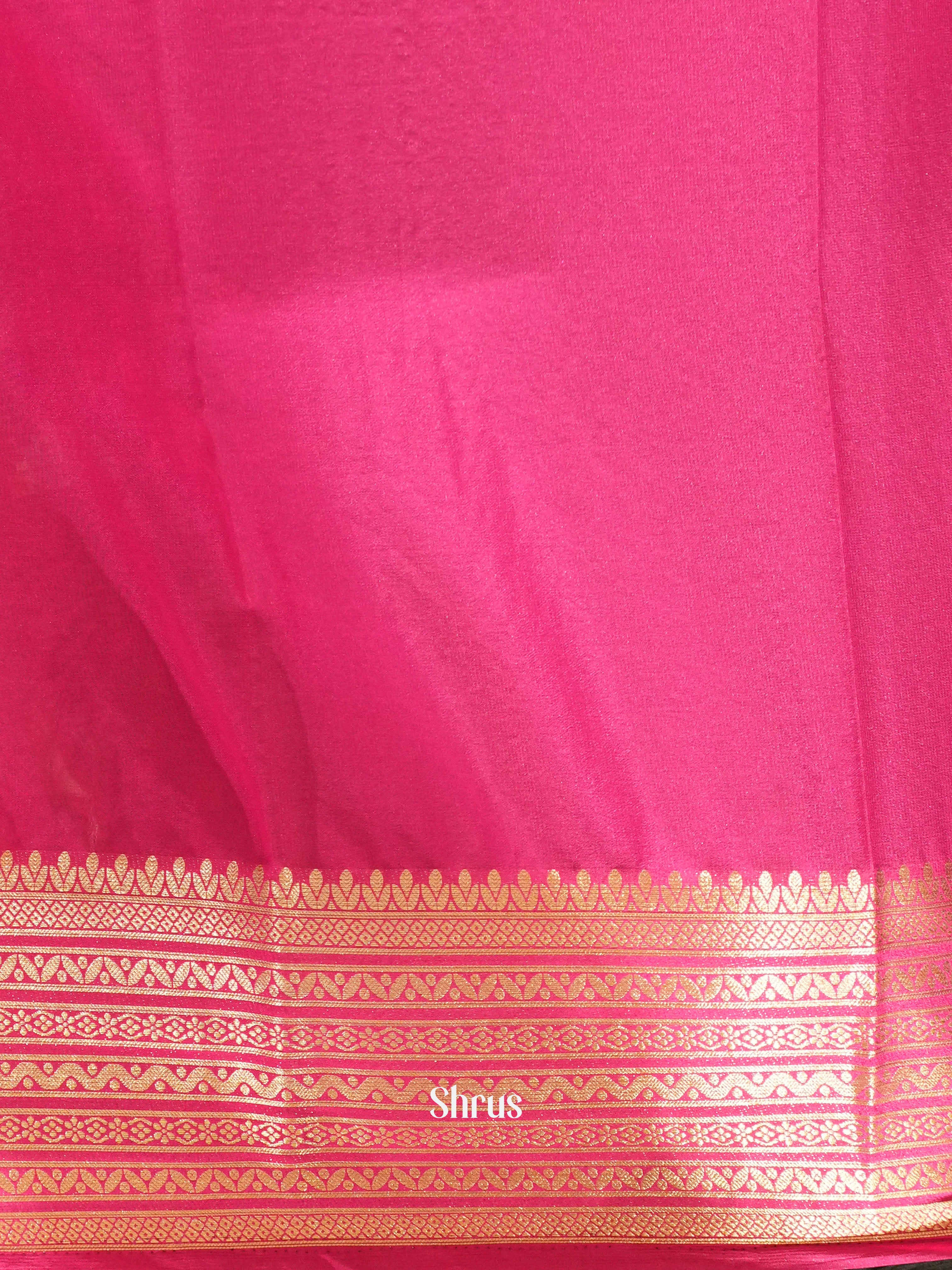 CIS11154 - Mysoresilk-halfpure Saree