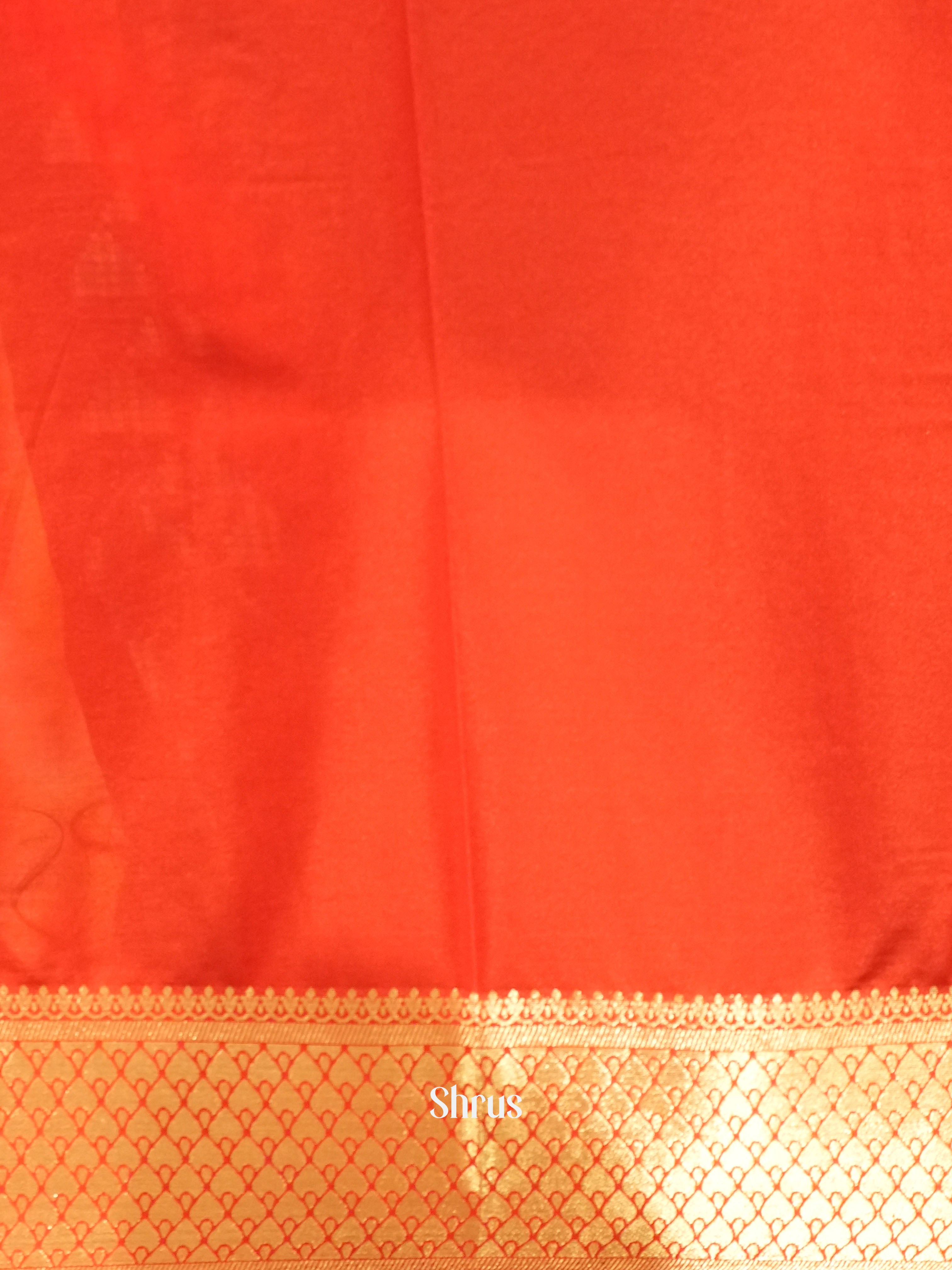 CIS11177 - Mysoresilk-halfpure Saree