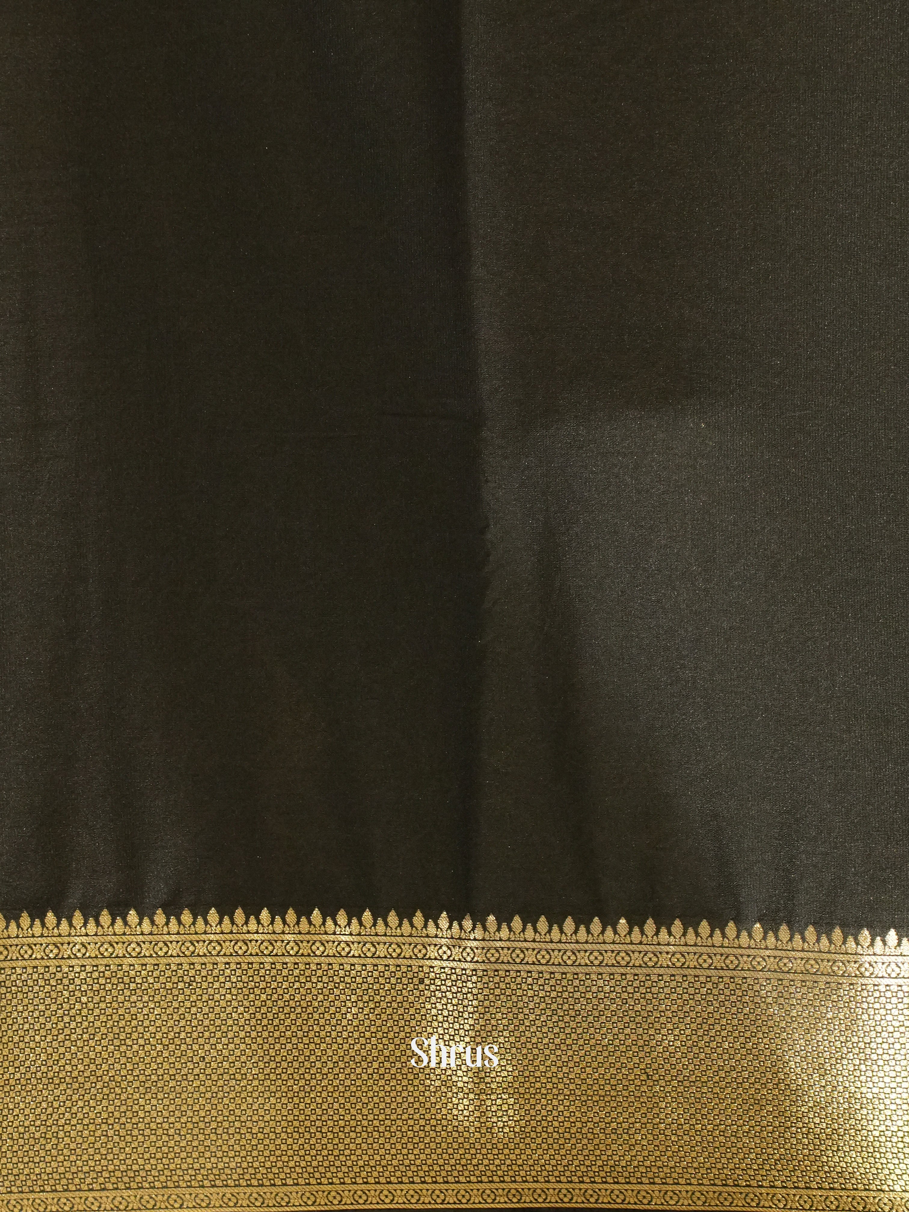 Black - Mysoresilk-halfpure