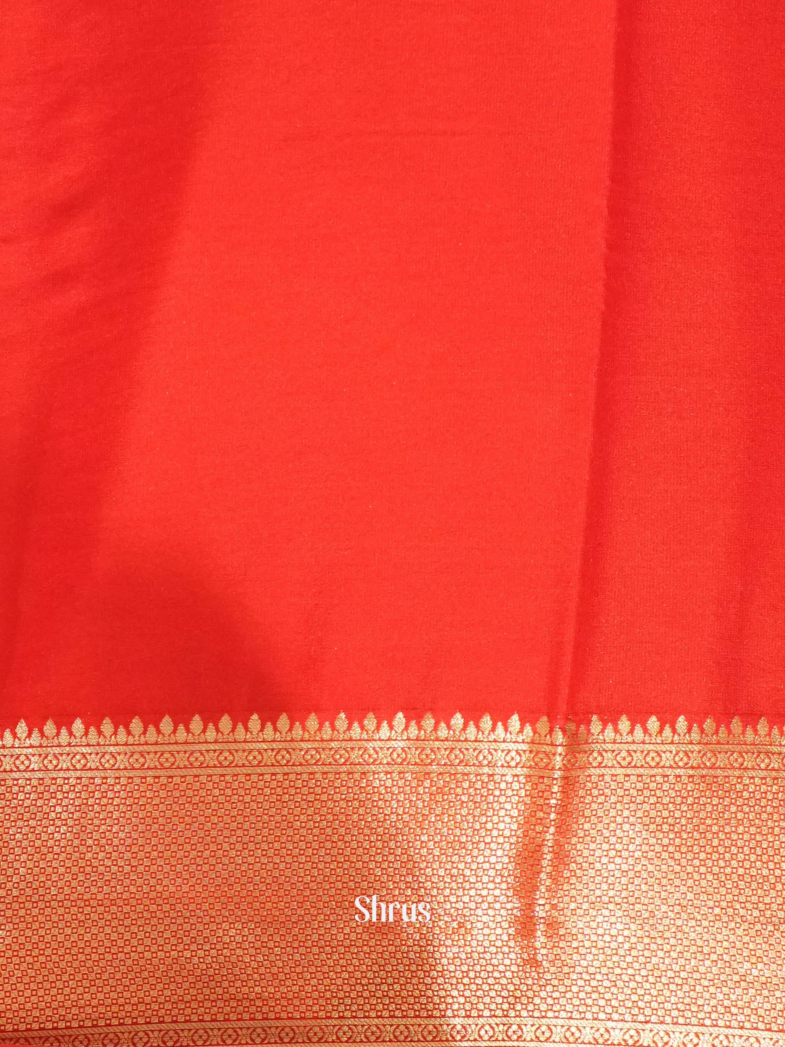 Red - Mysoresilk-halfpure