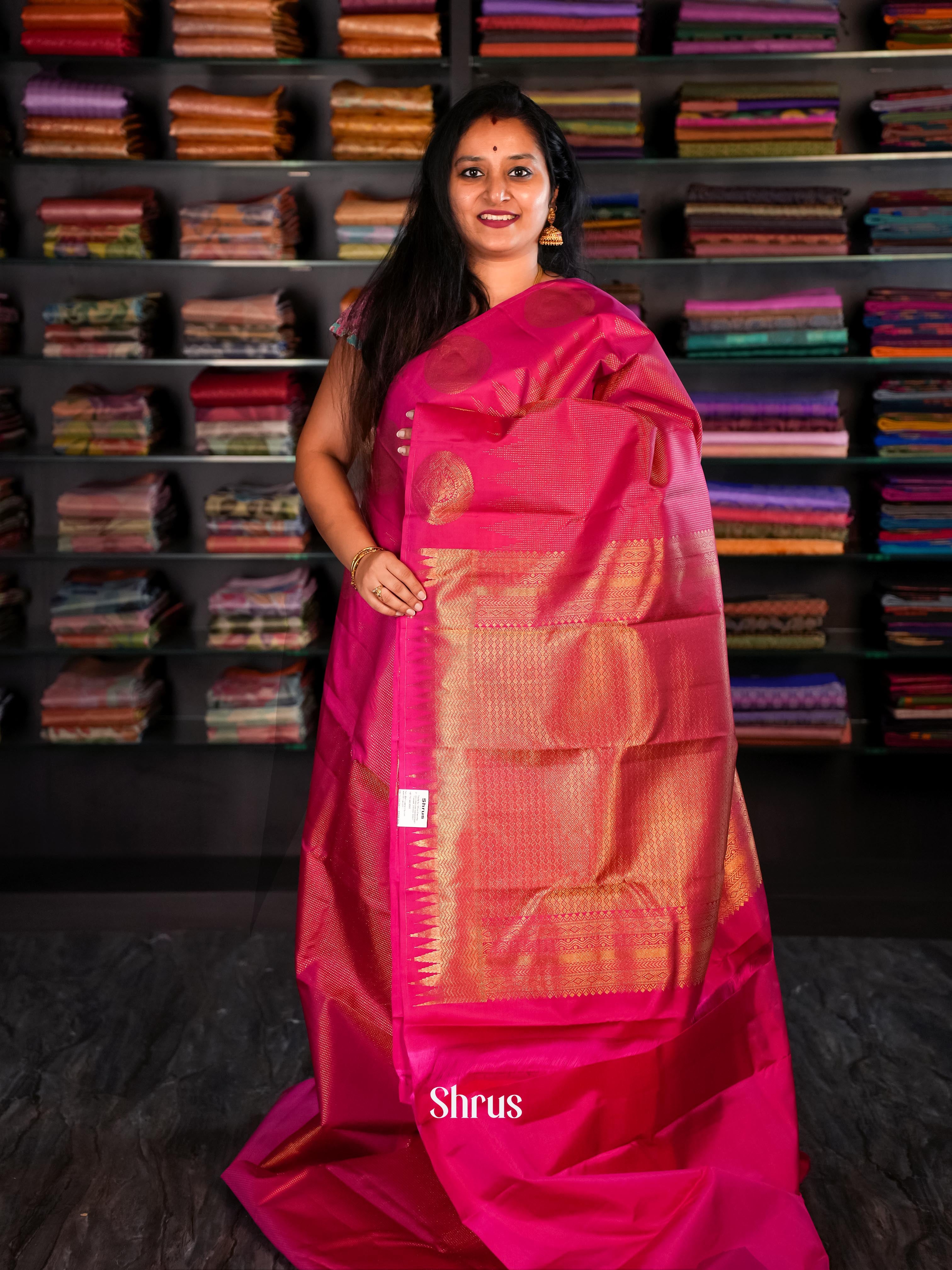 CIS11243 -Kanchipuram silk