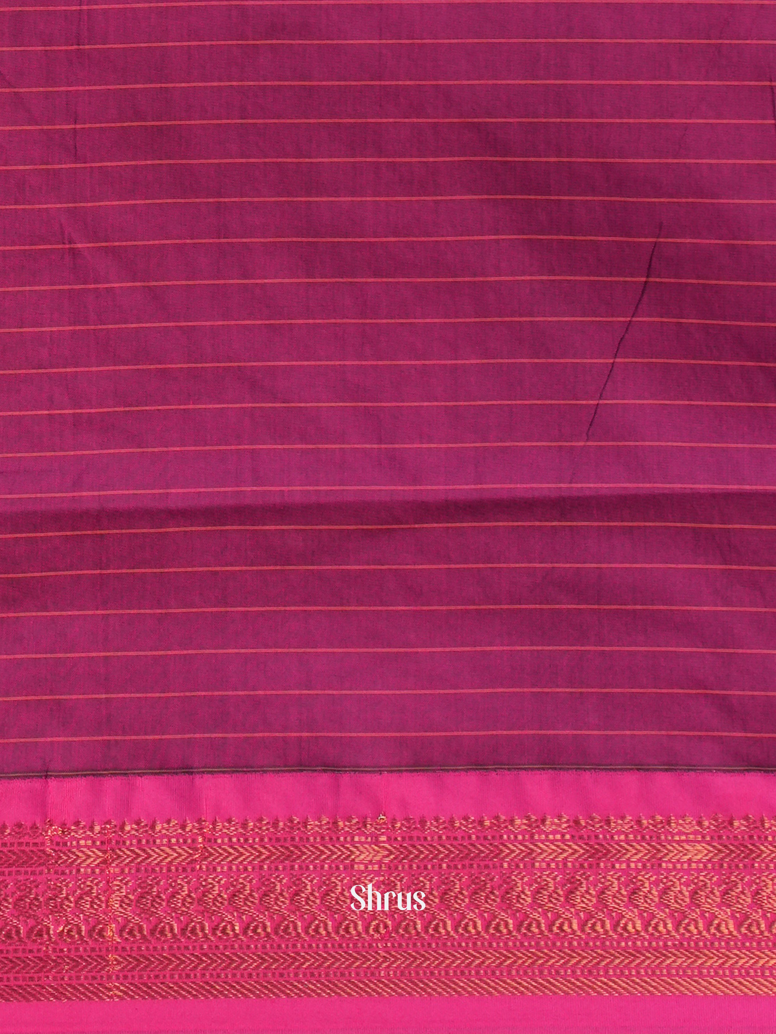 Blue & Pink -  Kalyani Cotton