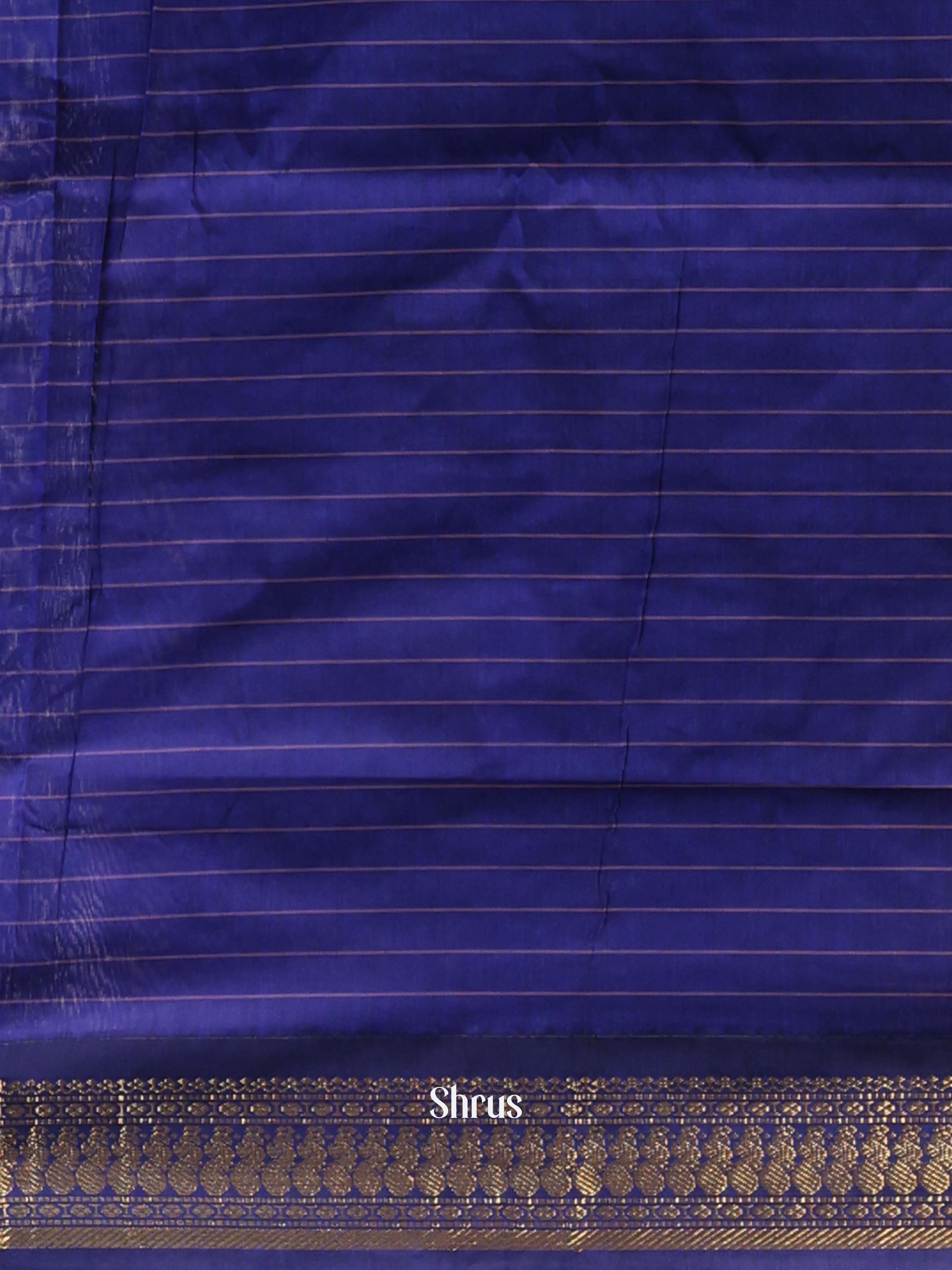 Blue - Kalyani Cotton Saree