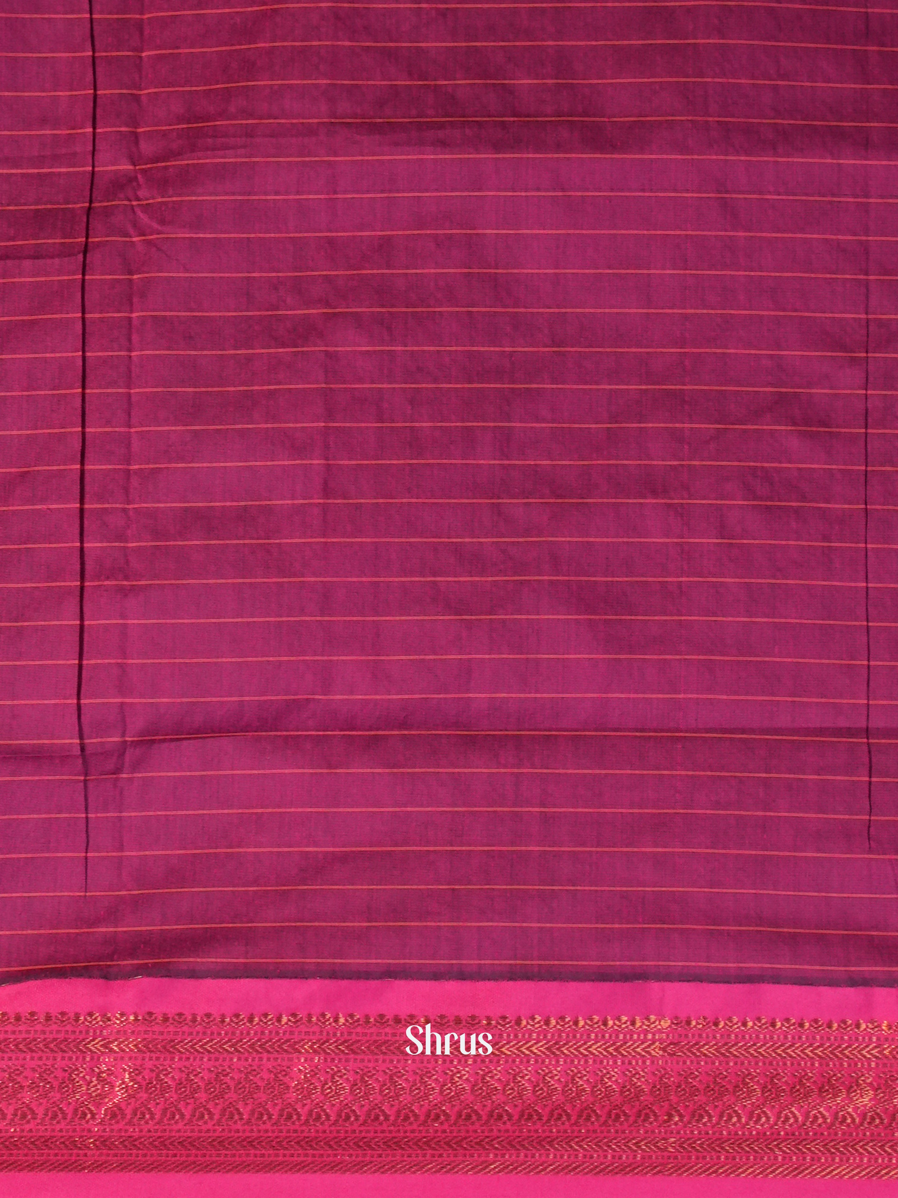 Green & Pink- Kalyani Cotton Saree