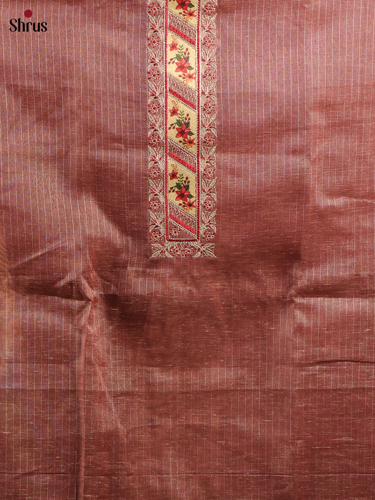 Dusty Brown - Chanderi salwar