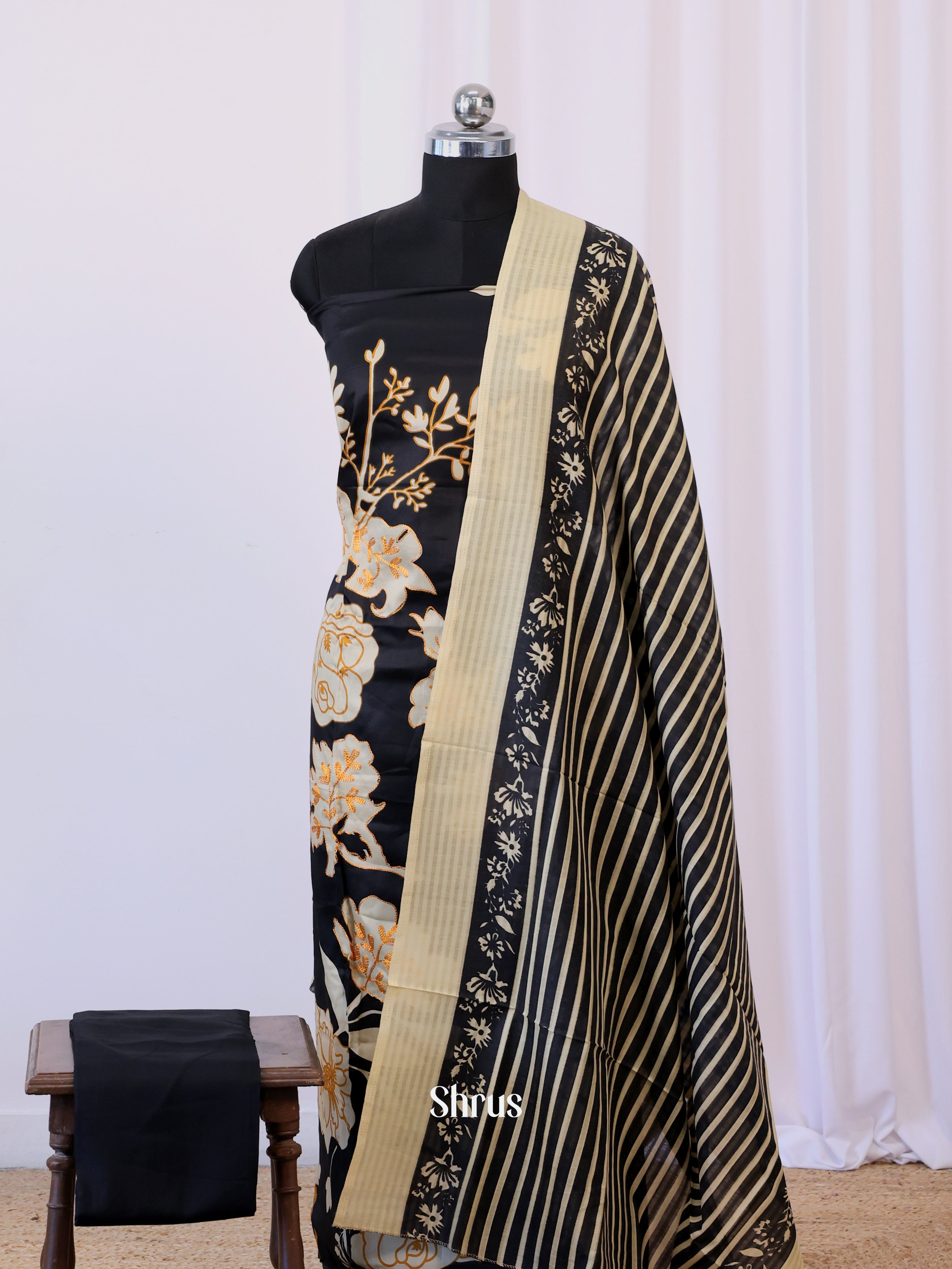 Black- Cotton salwar