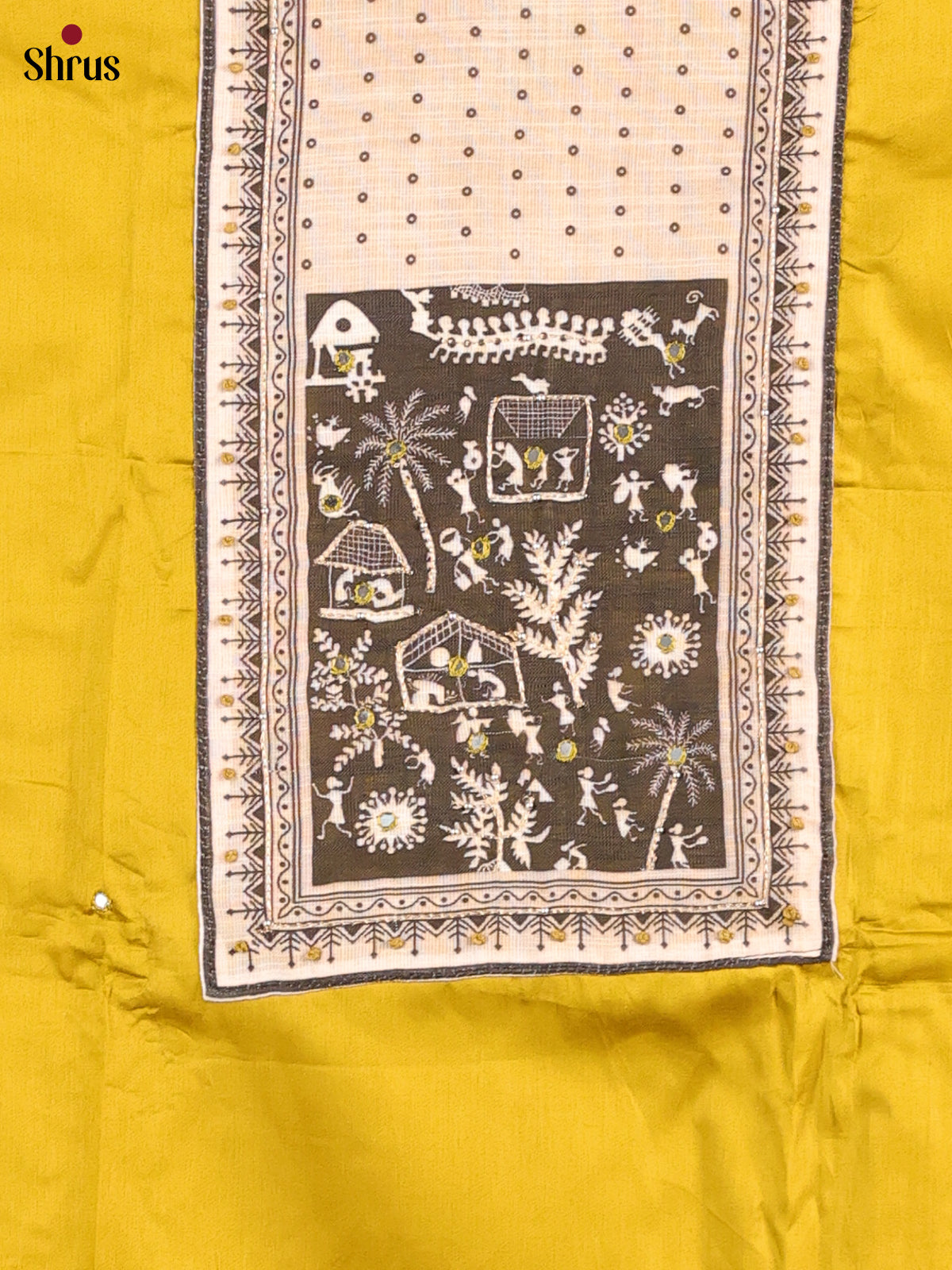 Green & Black - Ajrakh Salwar - Shop on Shrus.com