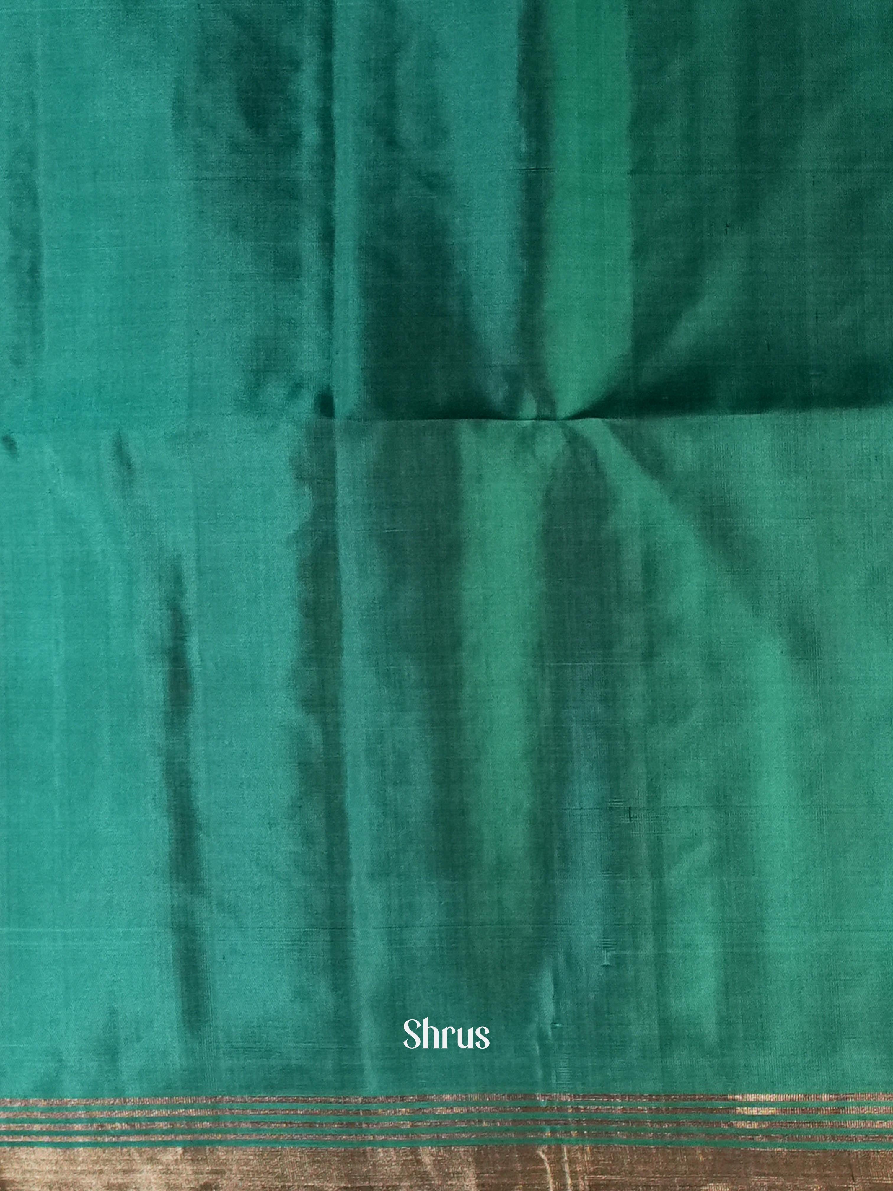 Purple & Green- Soft Silk Saree