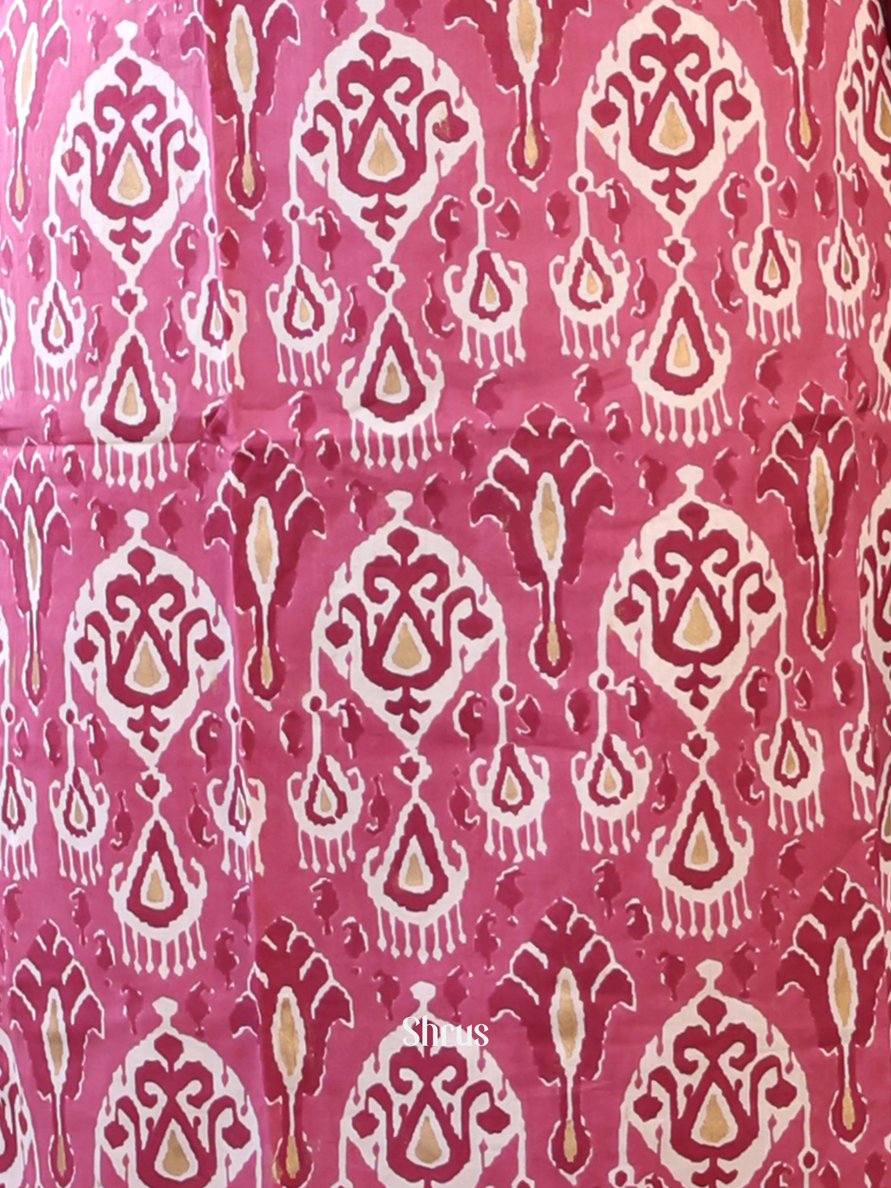 Onion Pink - 3pc Cotton Readymade Suits