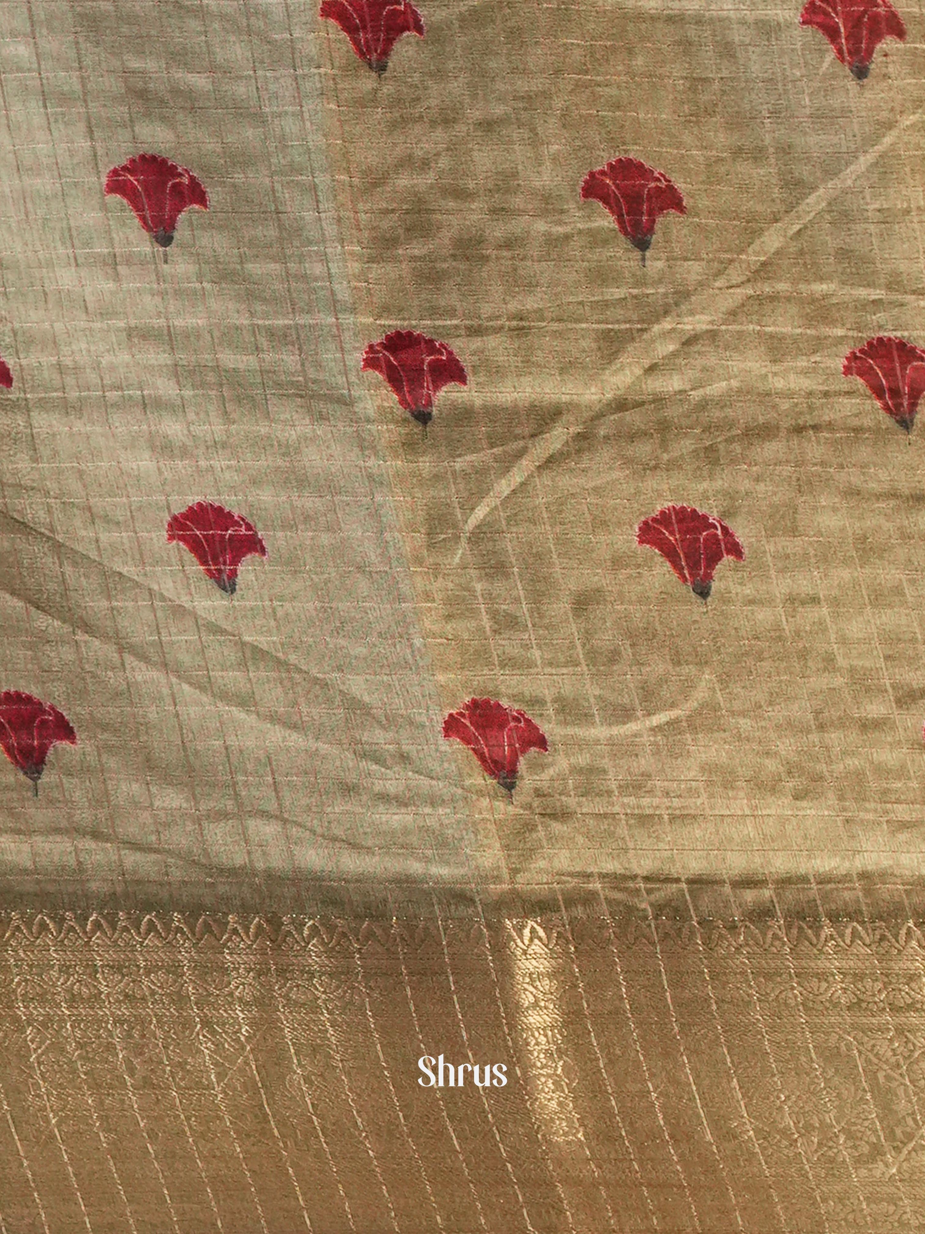 Elachi   - Semi Dola silk Saree