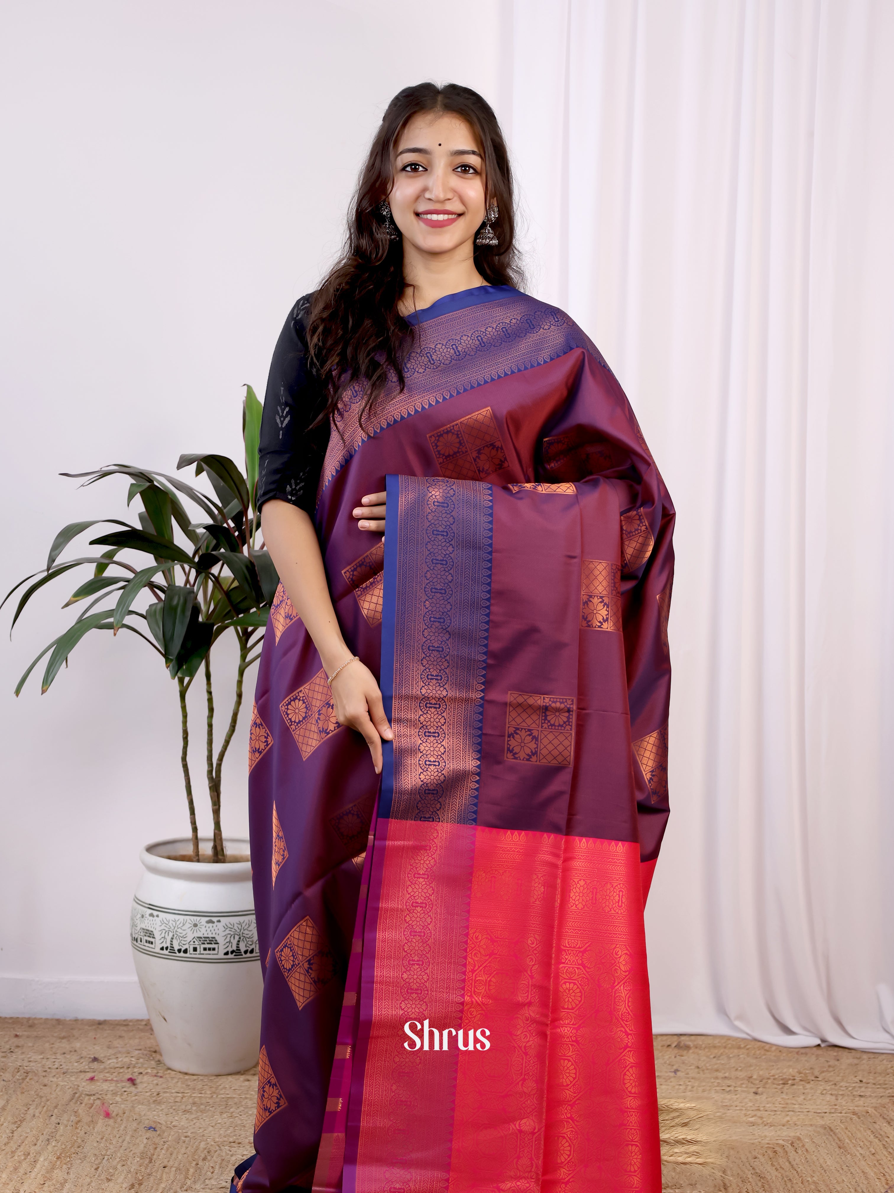 CIS15163 - Semi Softsilk Saree