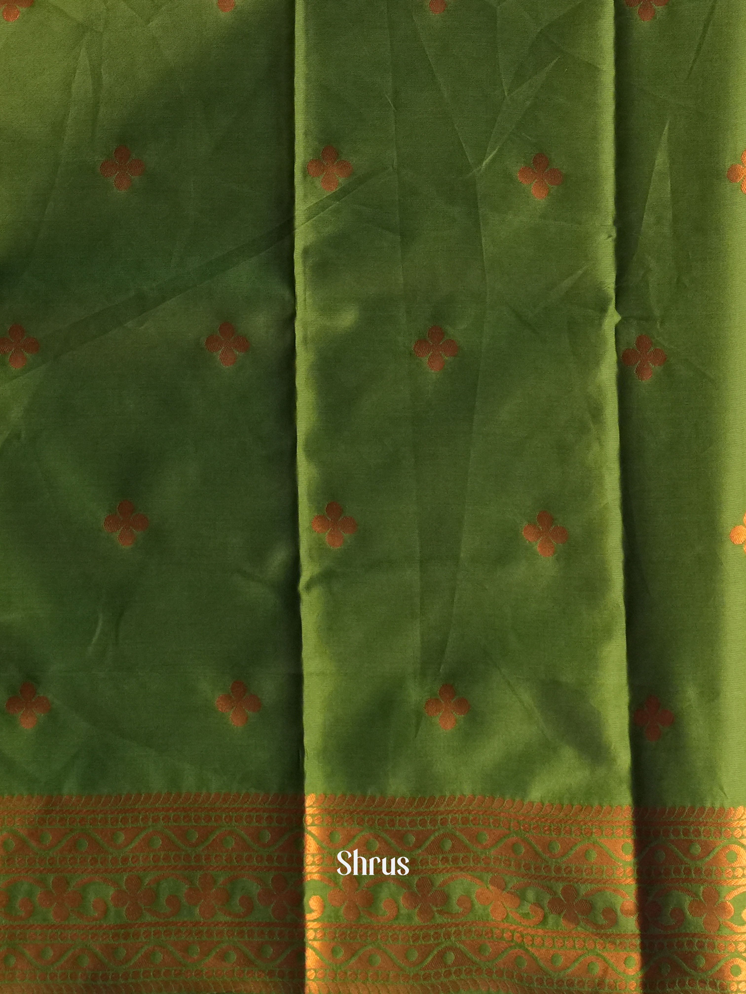 Blue & Green - Semi Softsilk