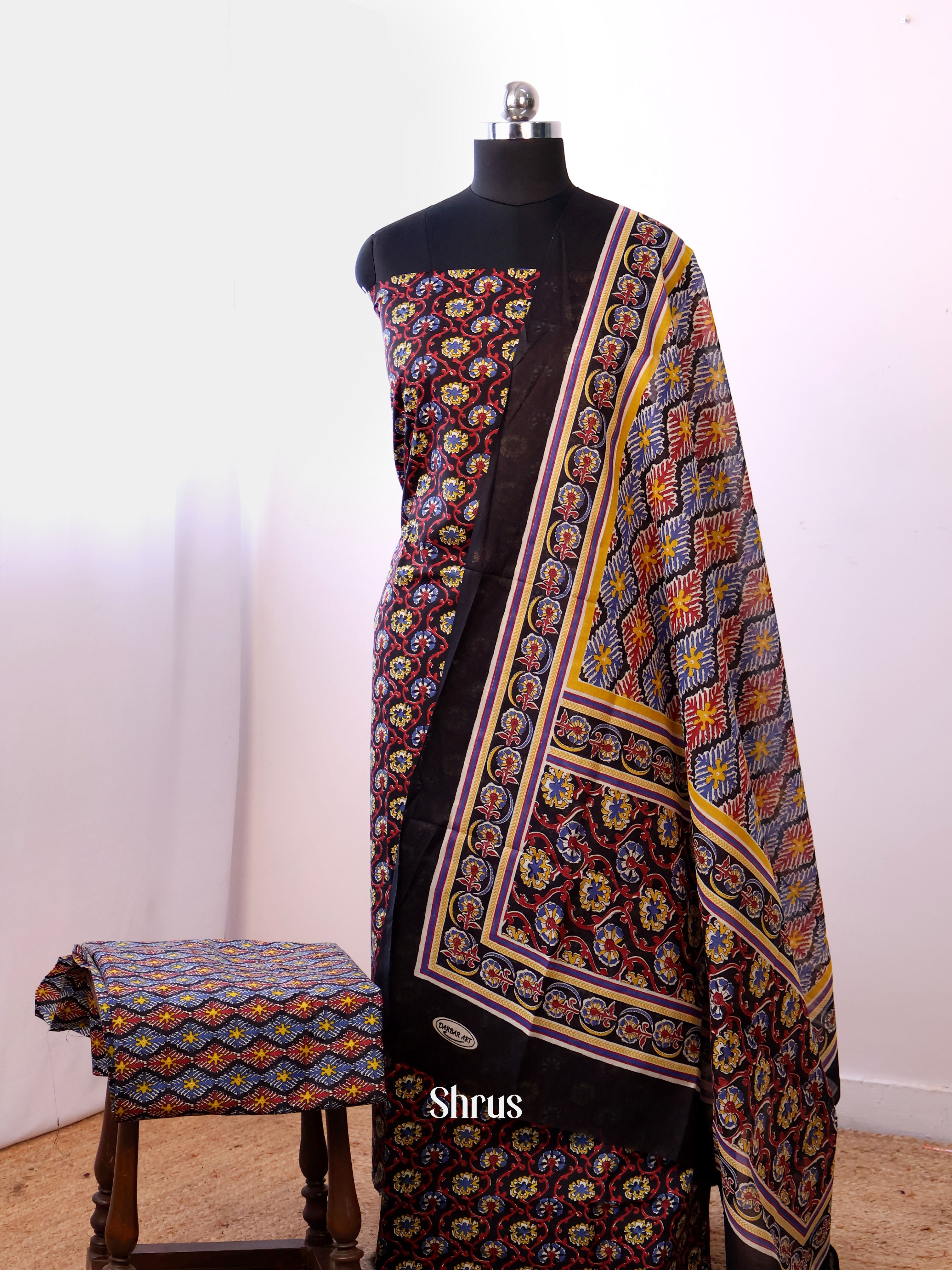 Black - Cotton salwar