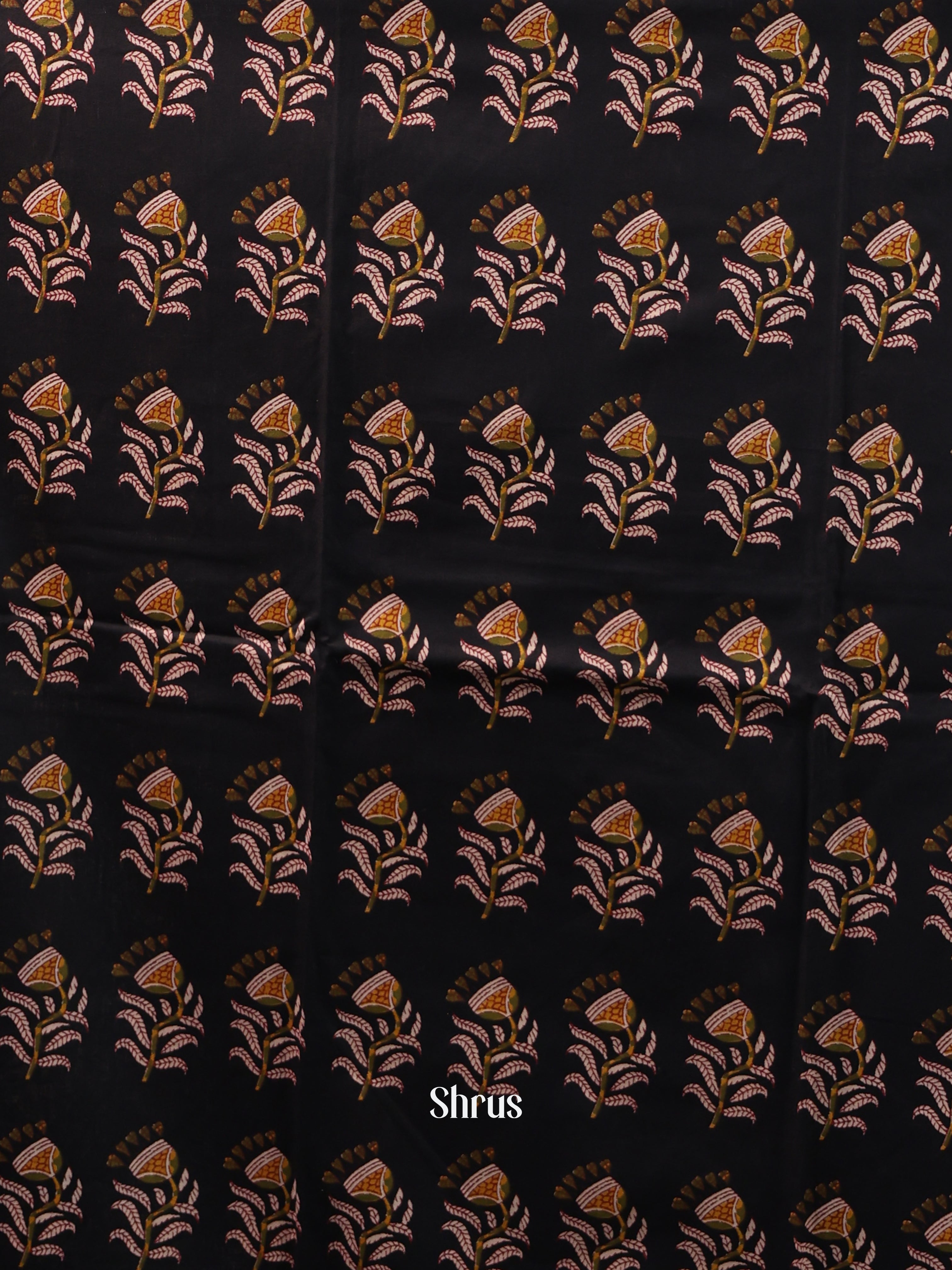 Black & Mustard - Cotton salwar