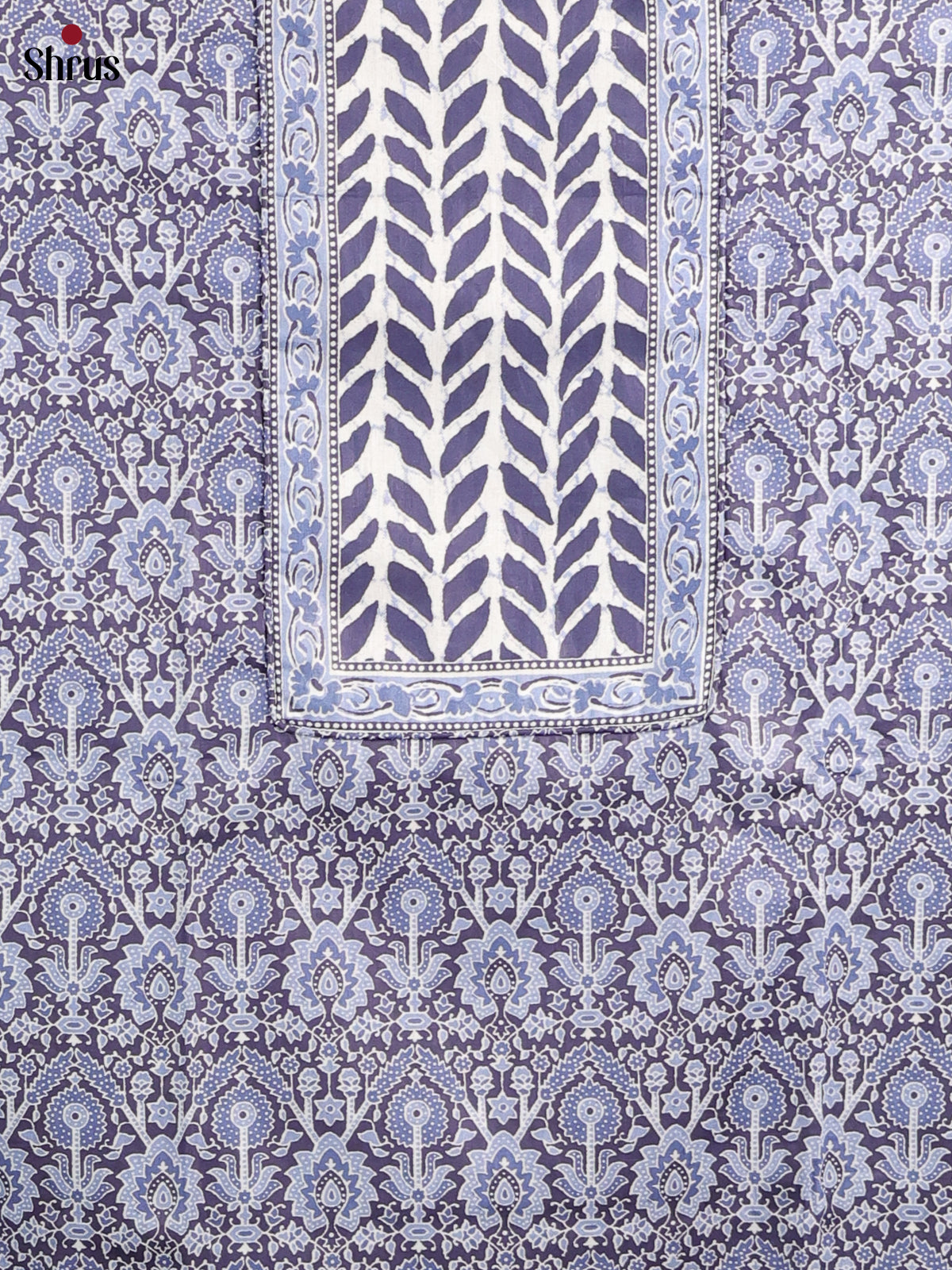 Blue - Cotton salwar