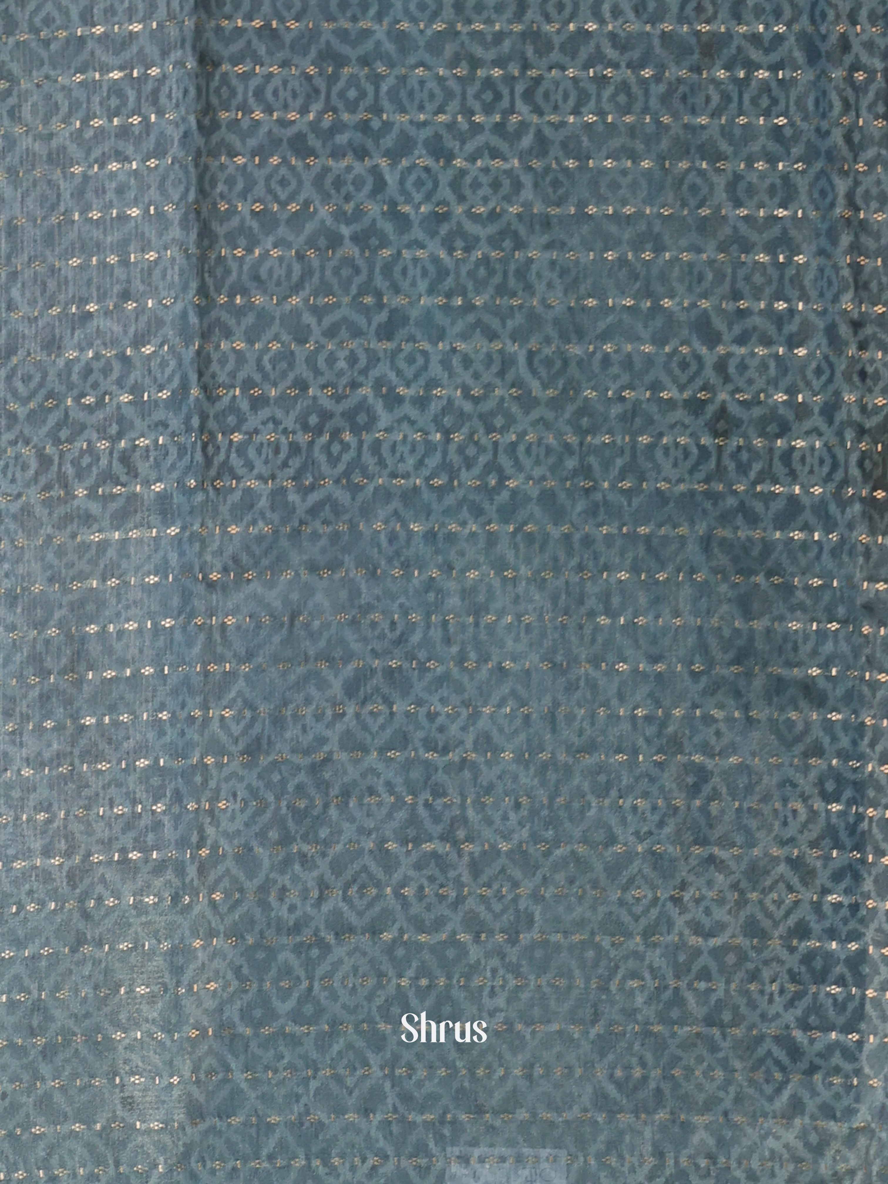 Grey  - Semi Chanderi Saree