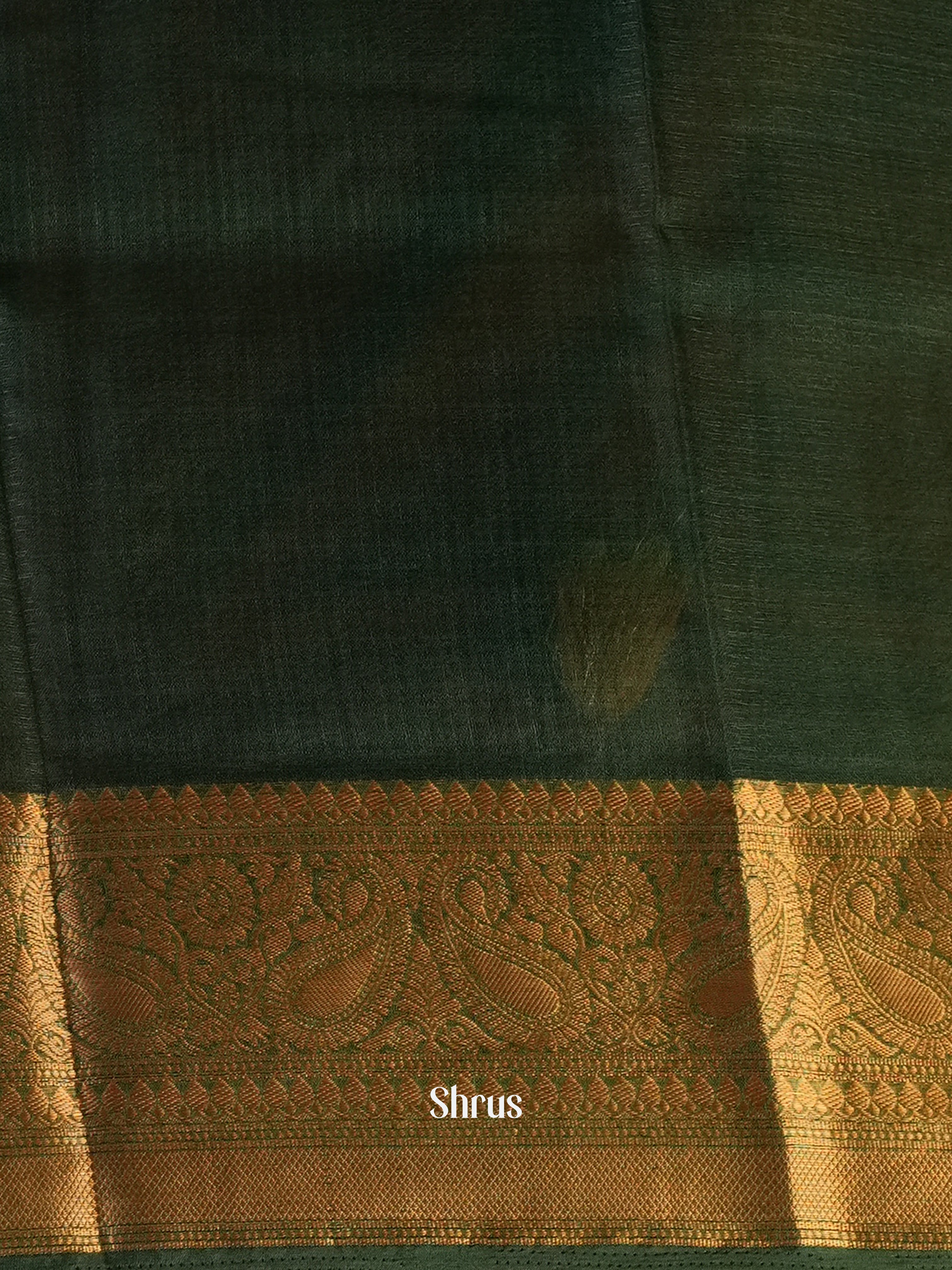 Green - Semi Organza Saree