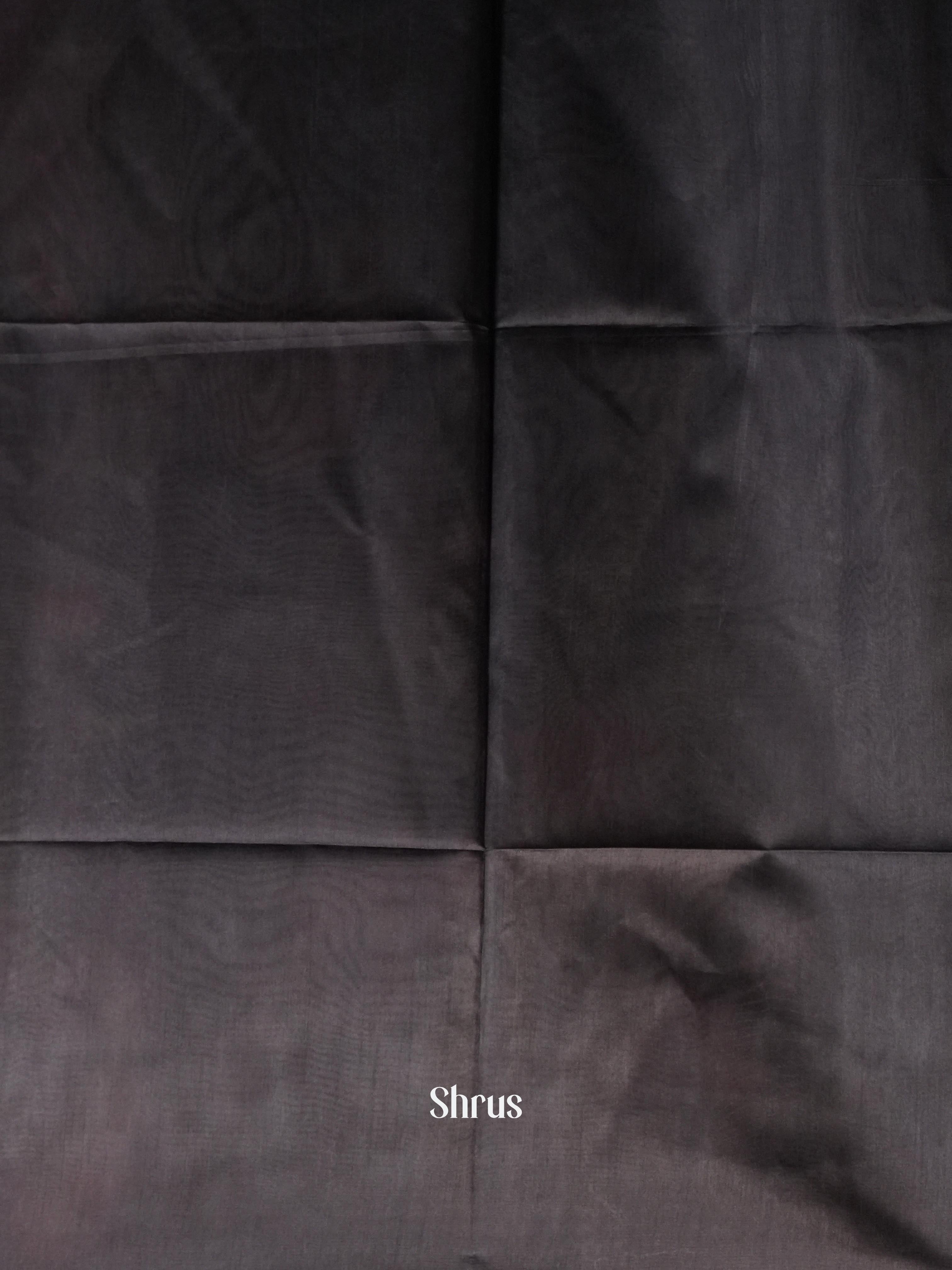 Black - Champa Semi tussar Saree