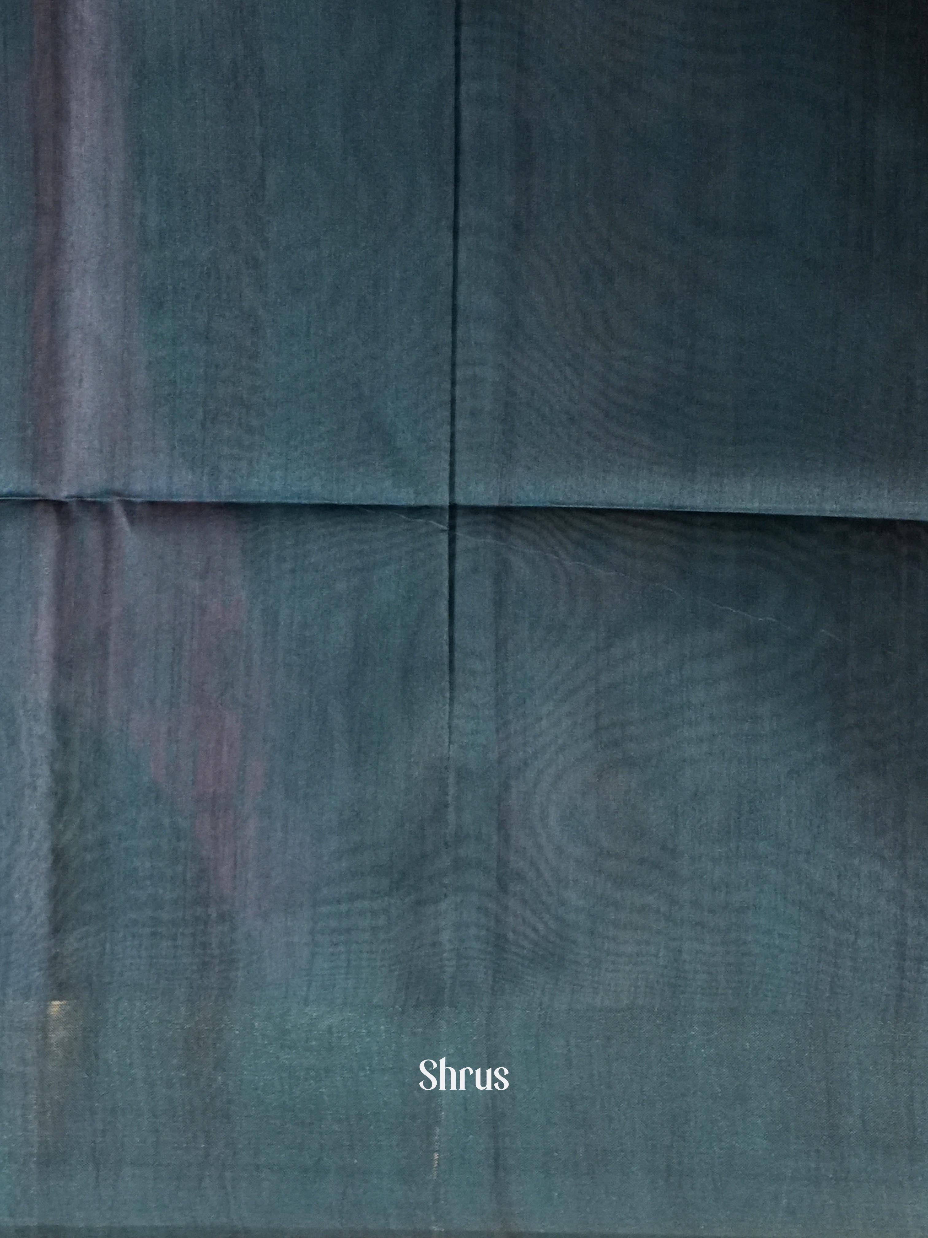 Brick & Green - Champa Semi tussar Saree