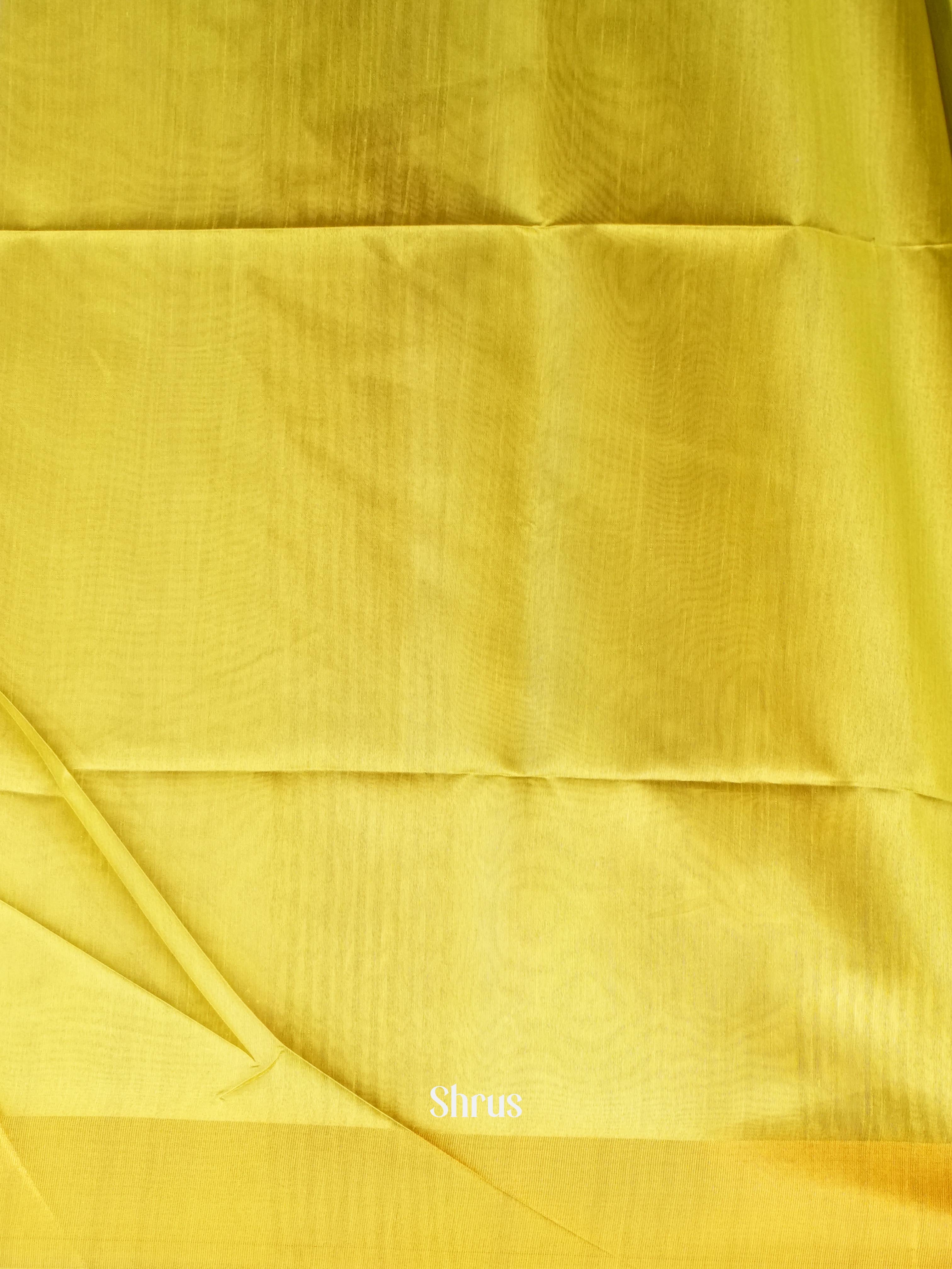 Green & Yellow - Champa Semi tussar Saree