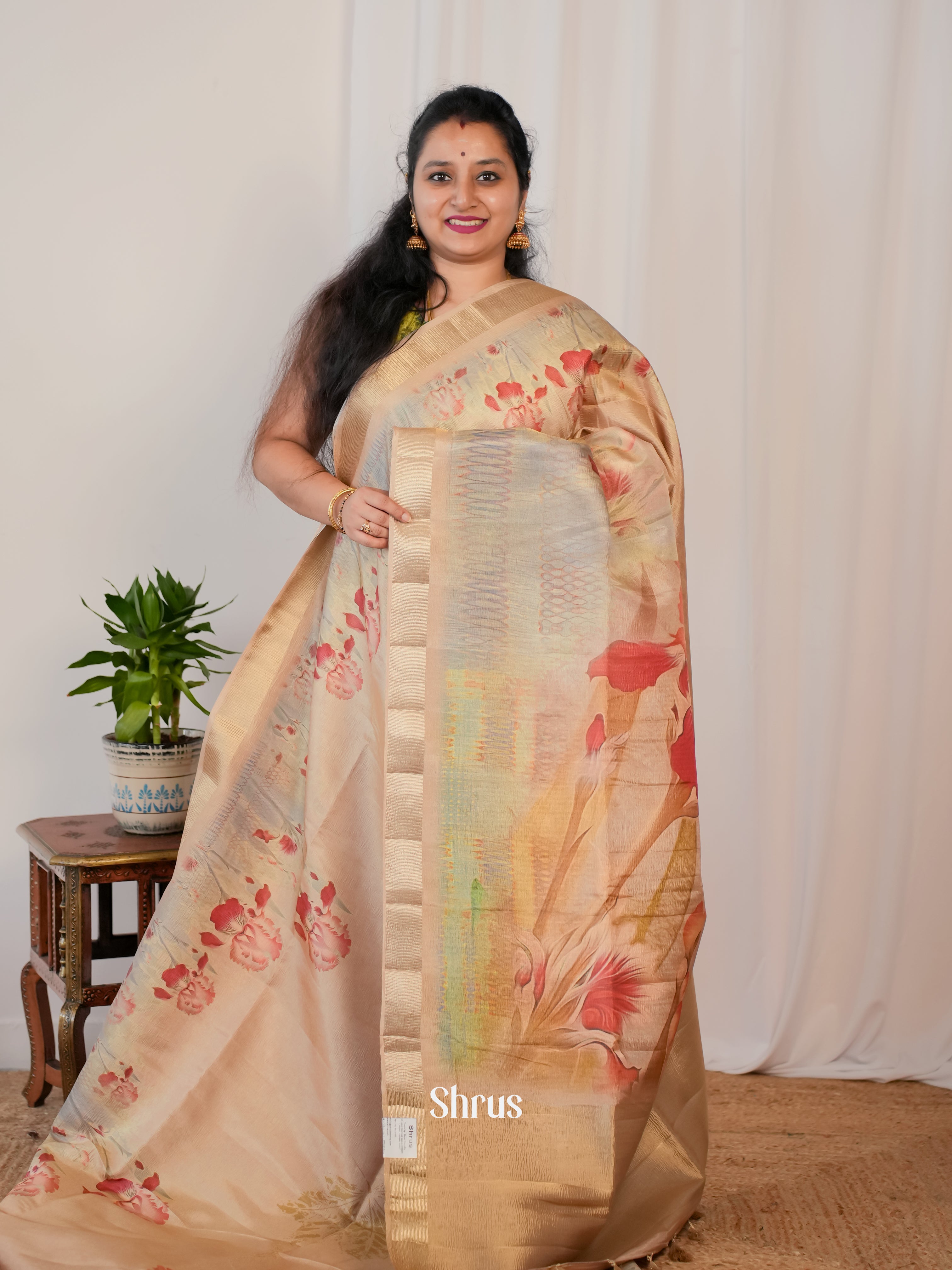 CIS17312 - Bamboo silk Saree