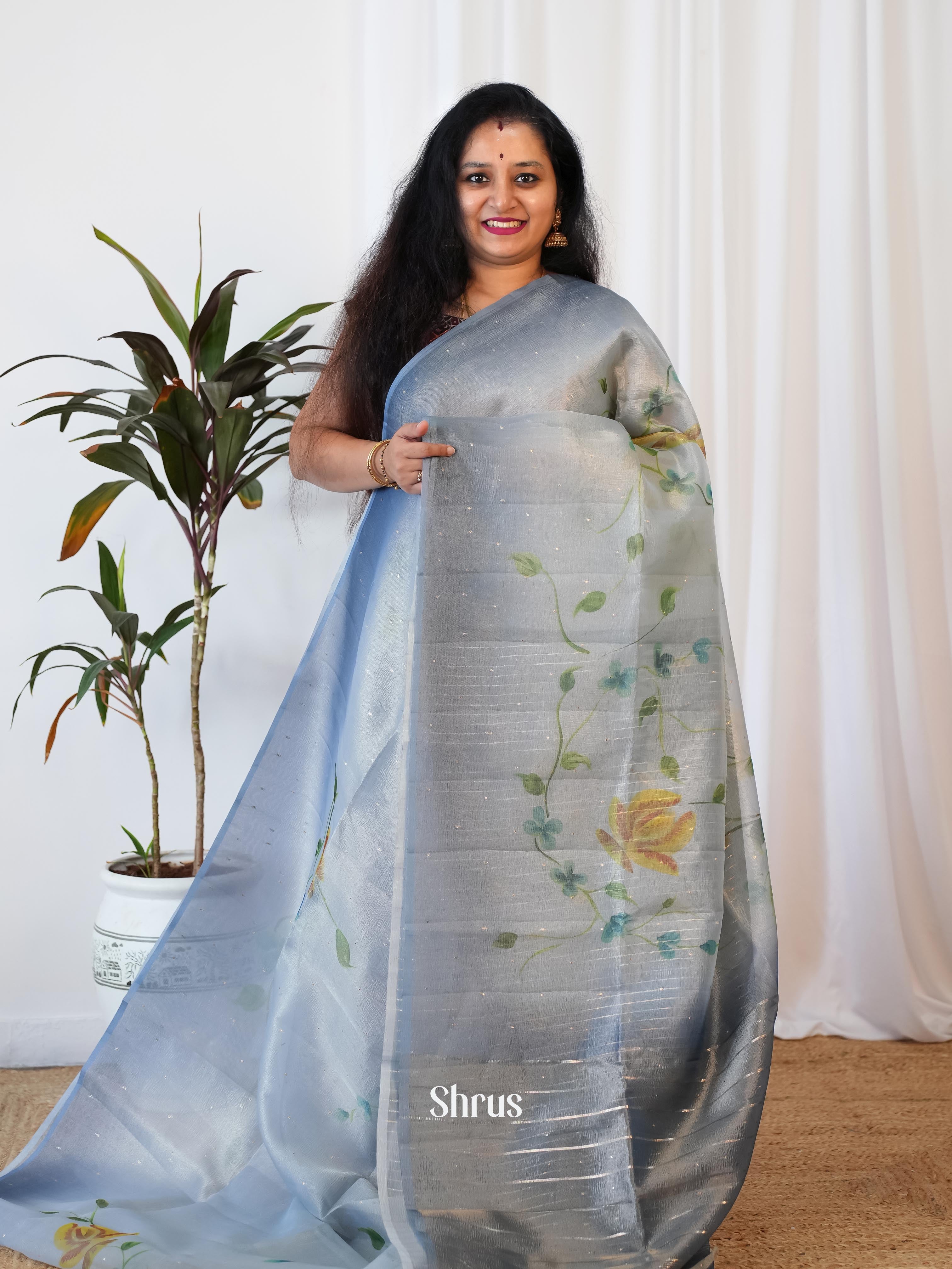 CIS17340- Bamboo Silk Saree