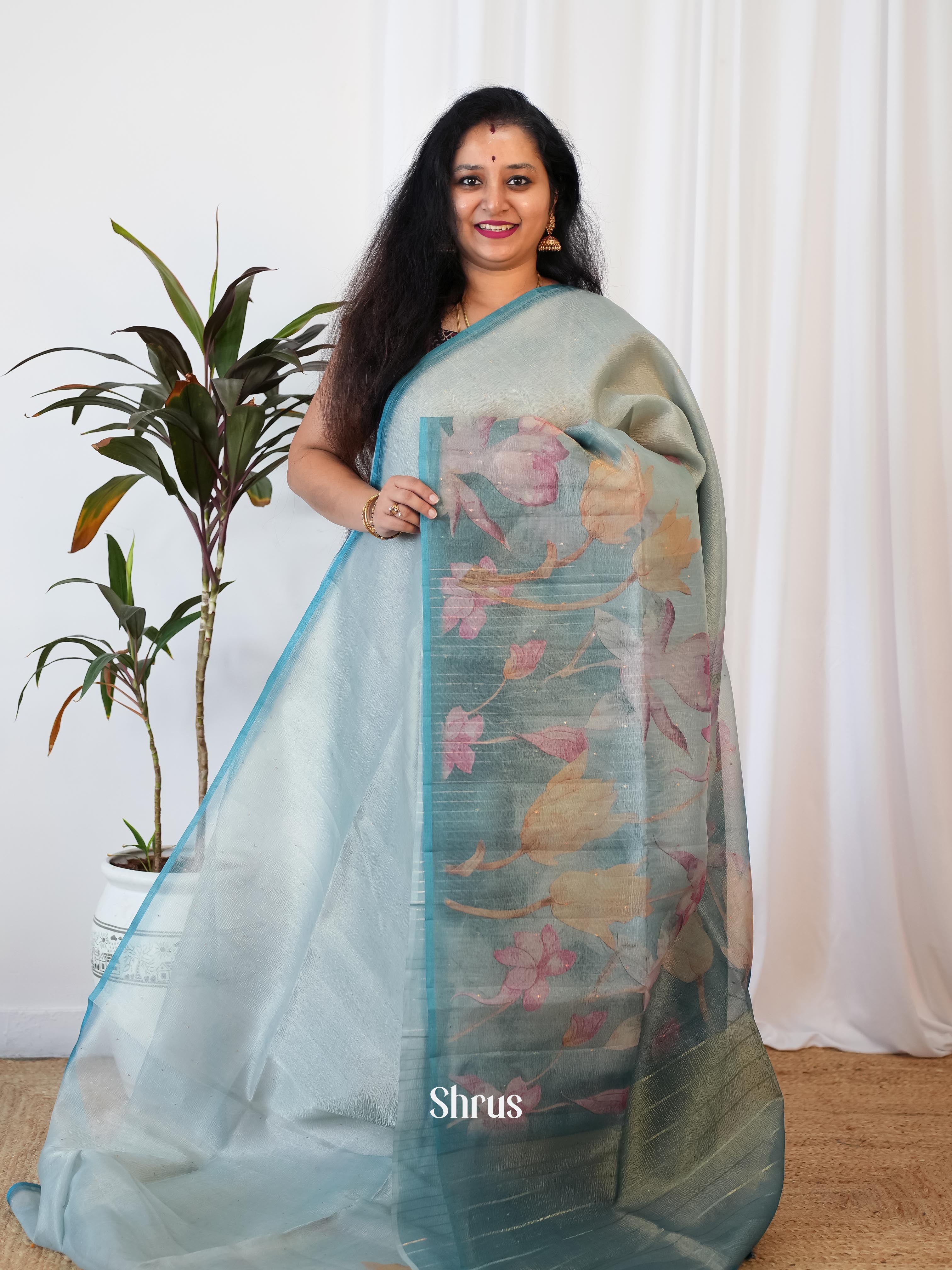 CIS17370- Bamboo Silk Saree