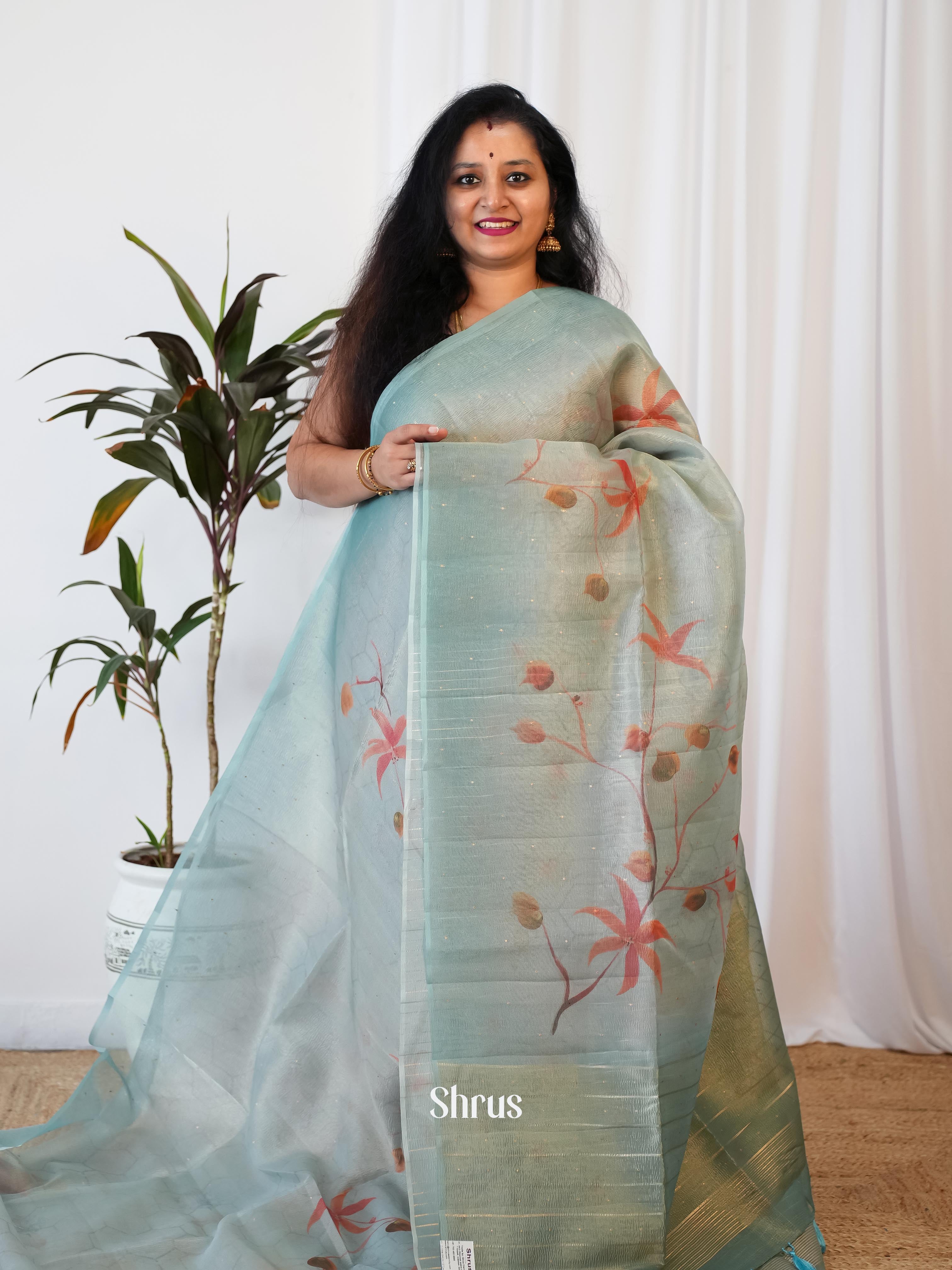 CIS17376- Bamboo Silk Saree