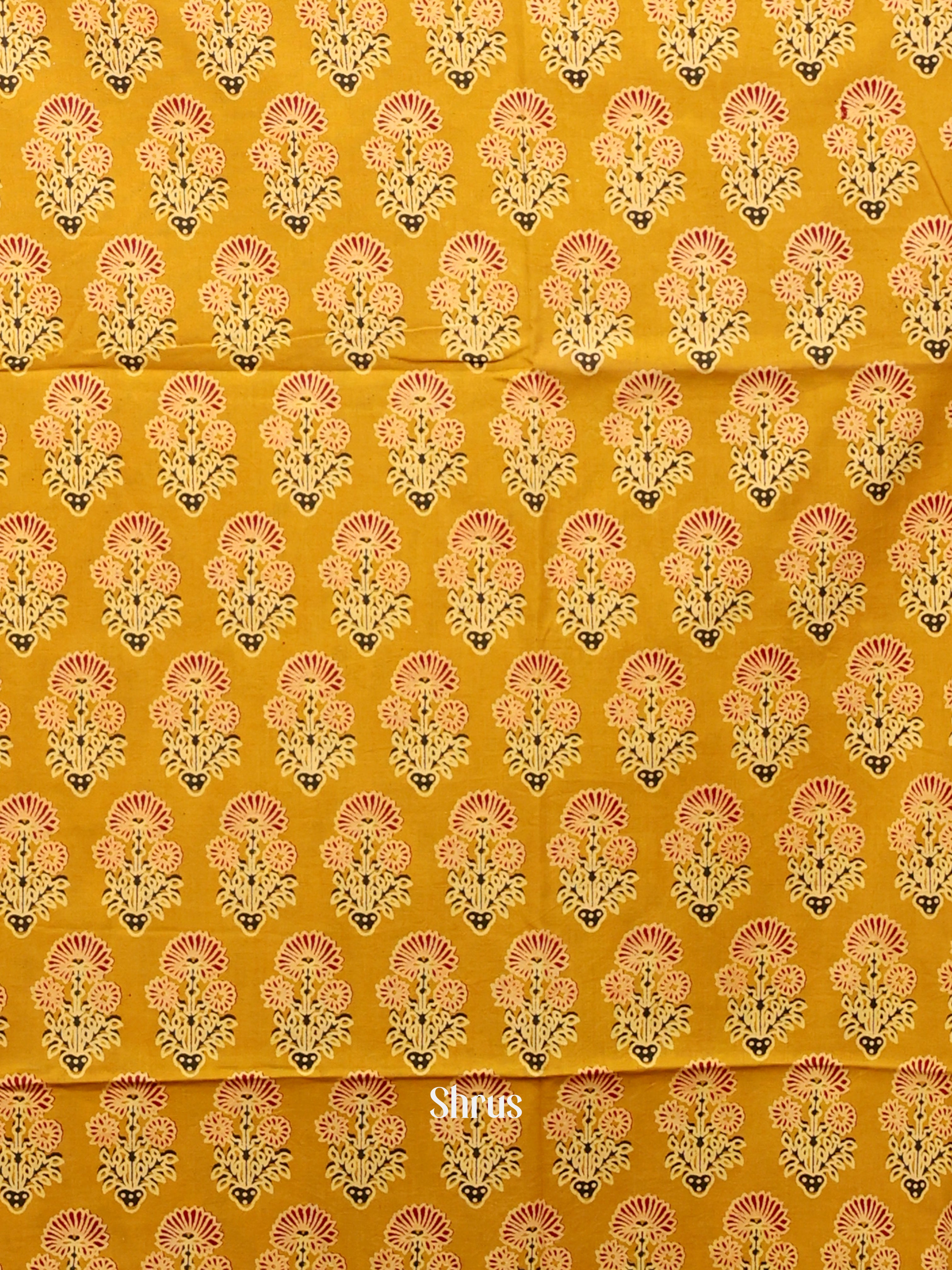 Yellow & Red - Ajrakh Salwar