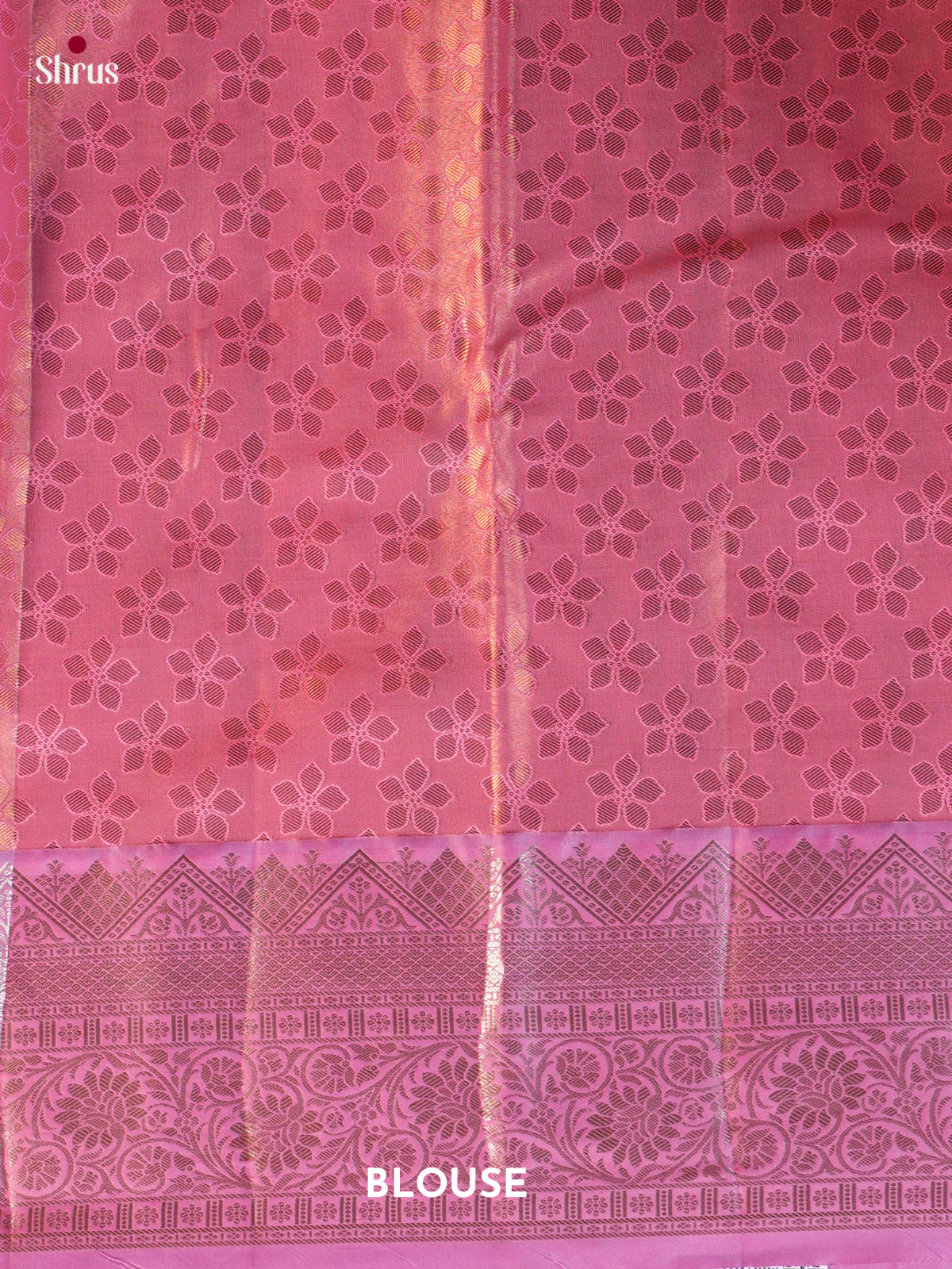 Green & Pink - Kanchipuram-halfpure Saree