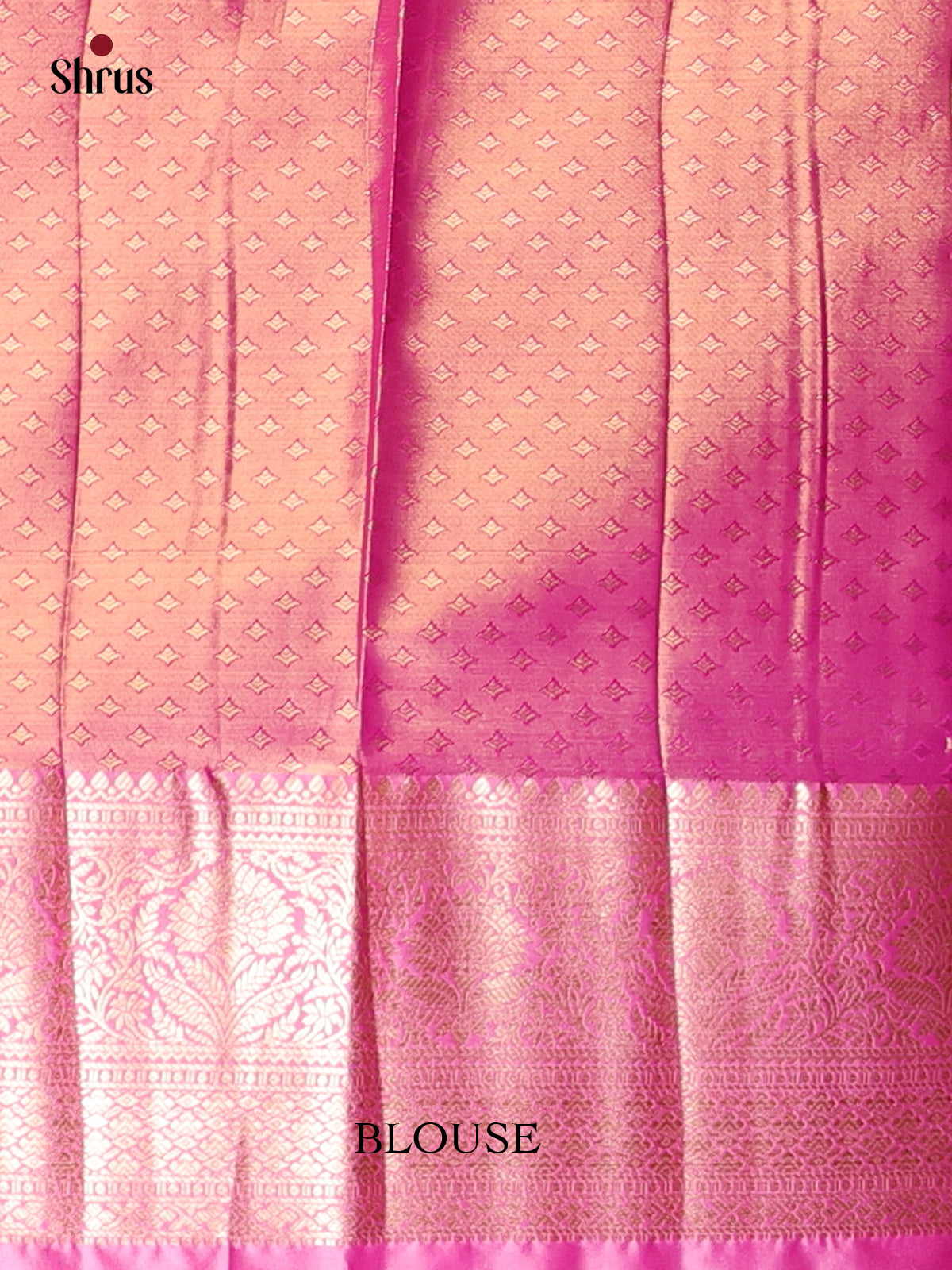 Green & Pink - Kanchipuram-halfpure Saree