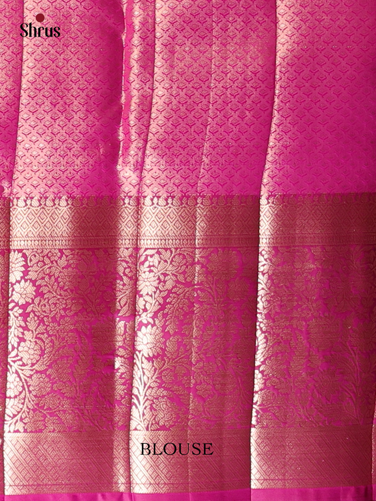 Purple & Maroon - Kanchipuram-halfpure Saree