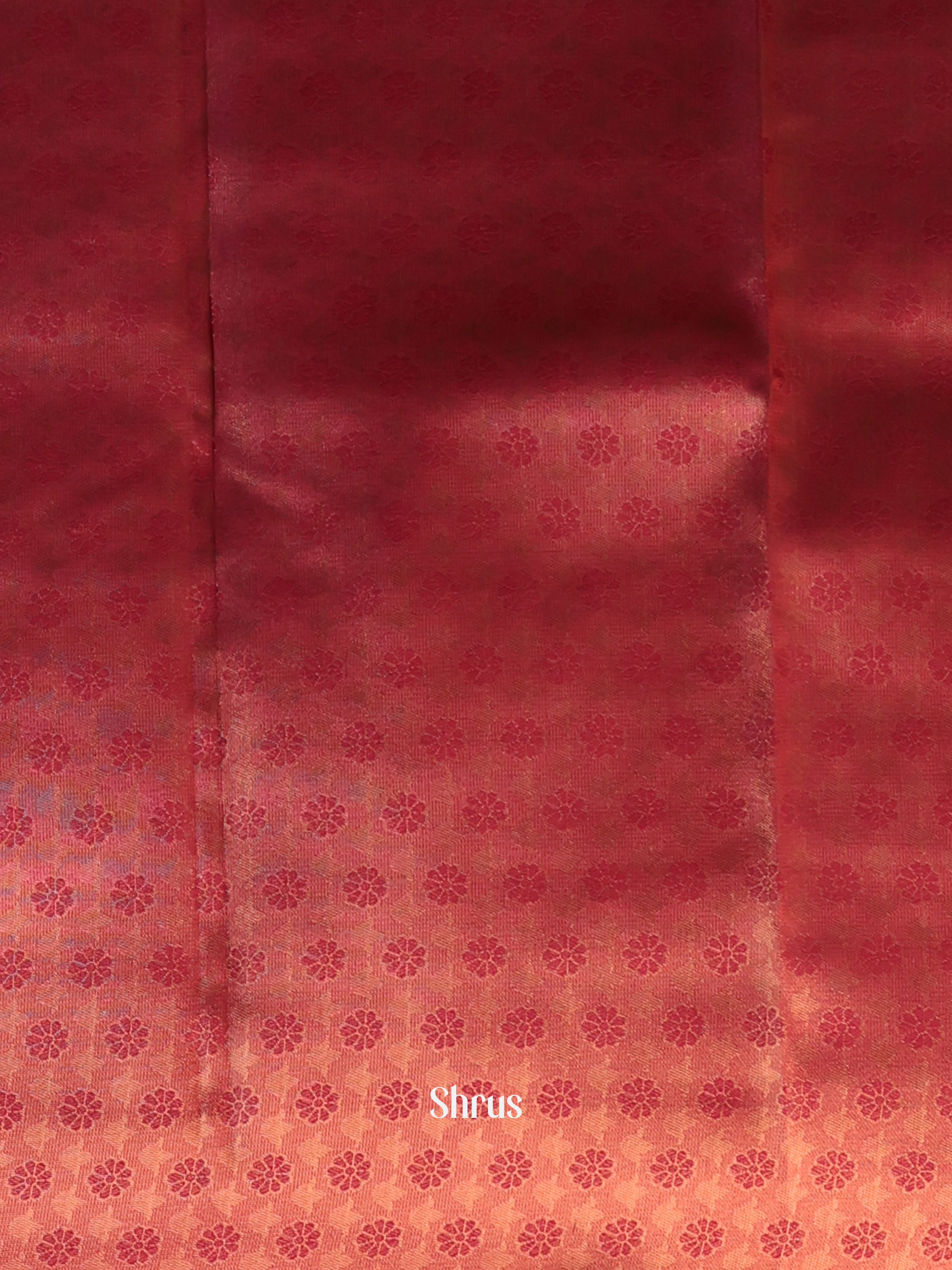 Onion Pink & Maroon- Semi Arani Silk Saree