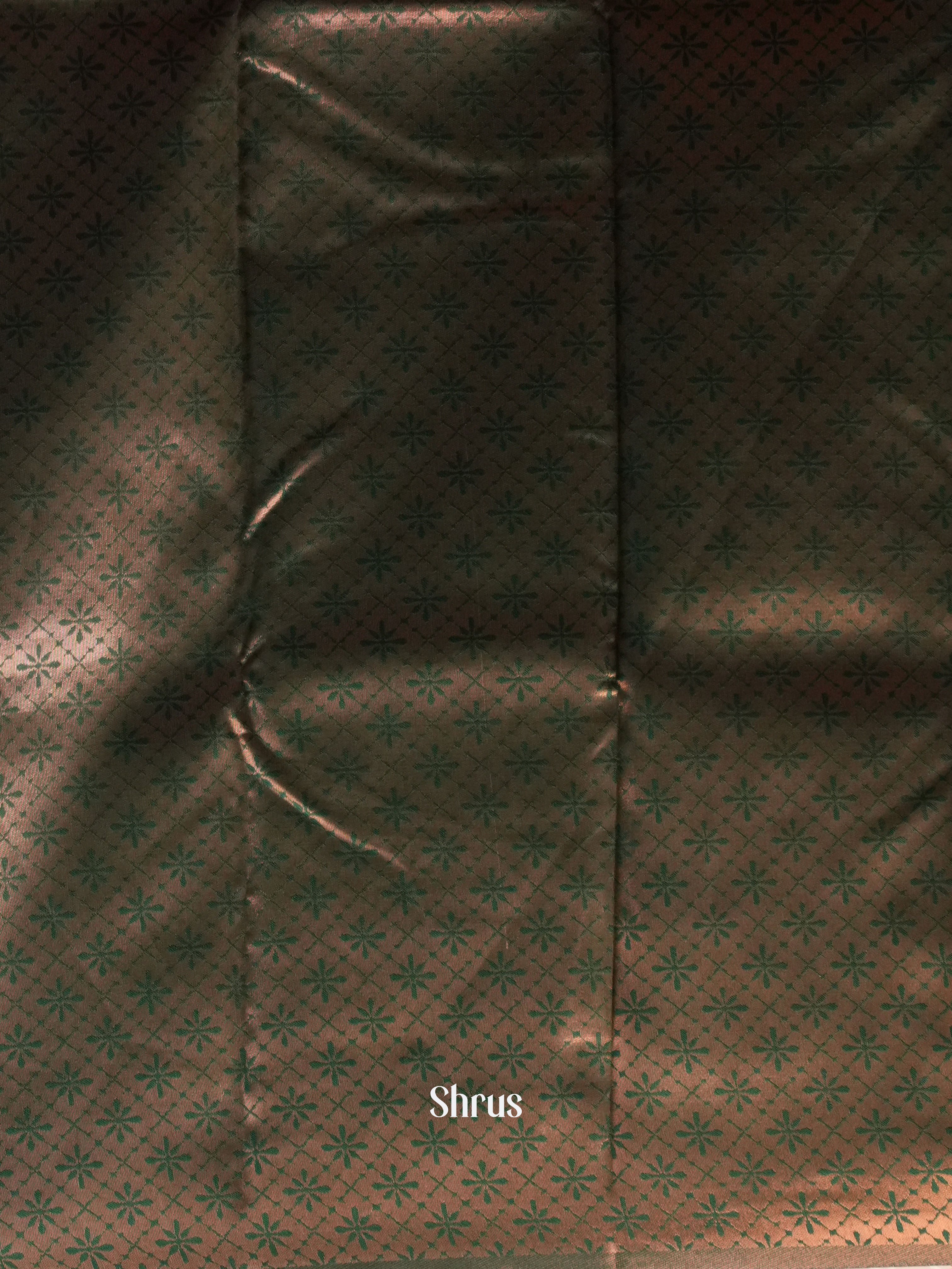 Lite Green & Green - Semi Arani Silk