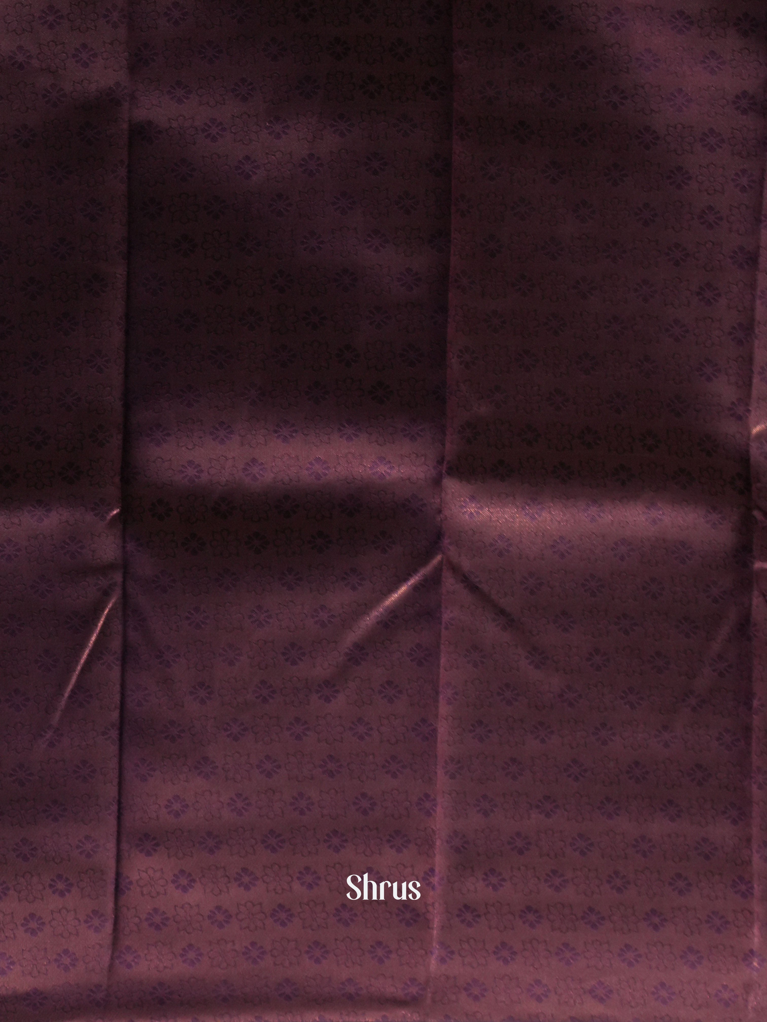 Grey & Purple - Semi Arani Silk