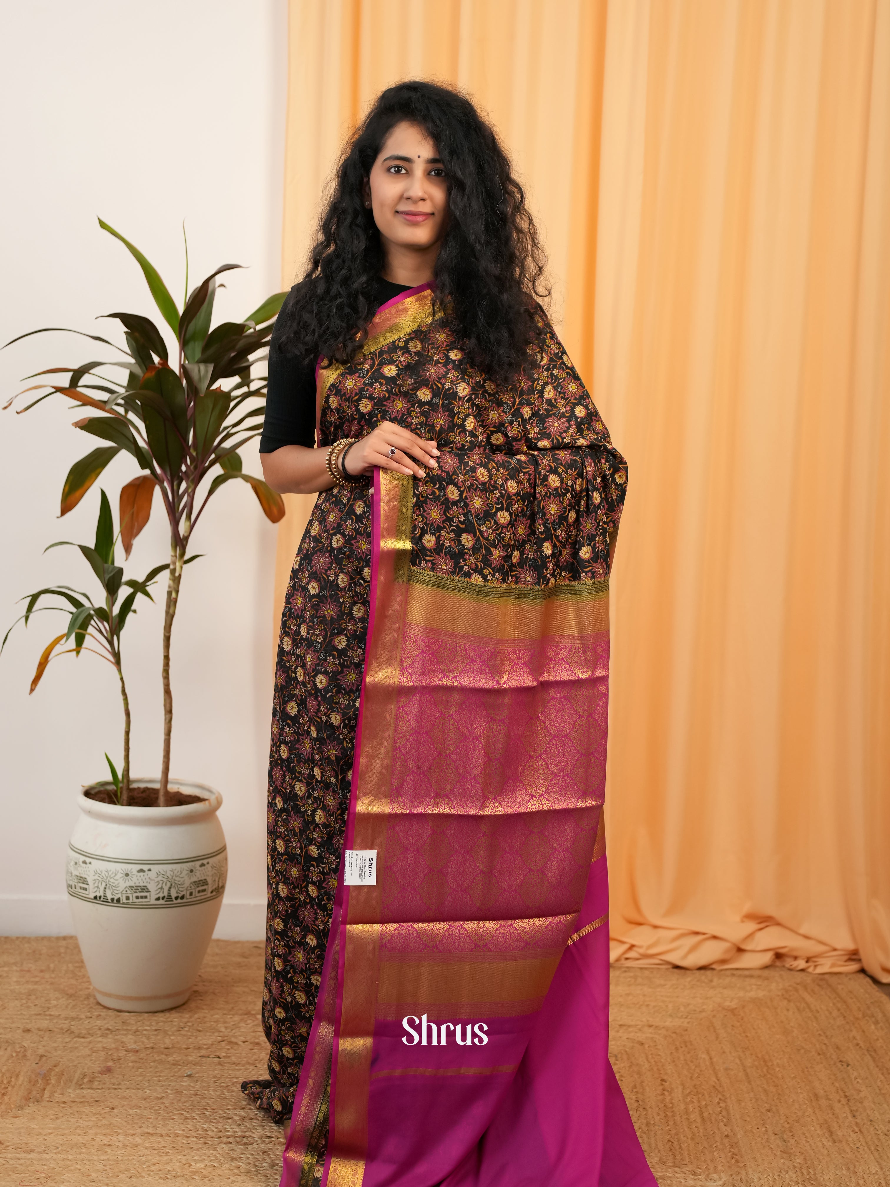 CIS19071 - Semi Mysoresilk Saree