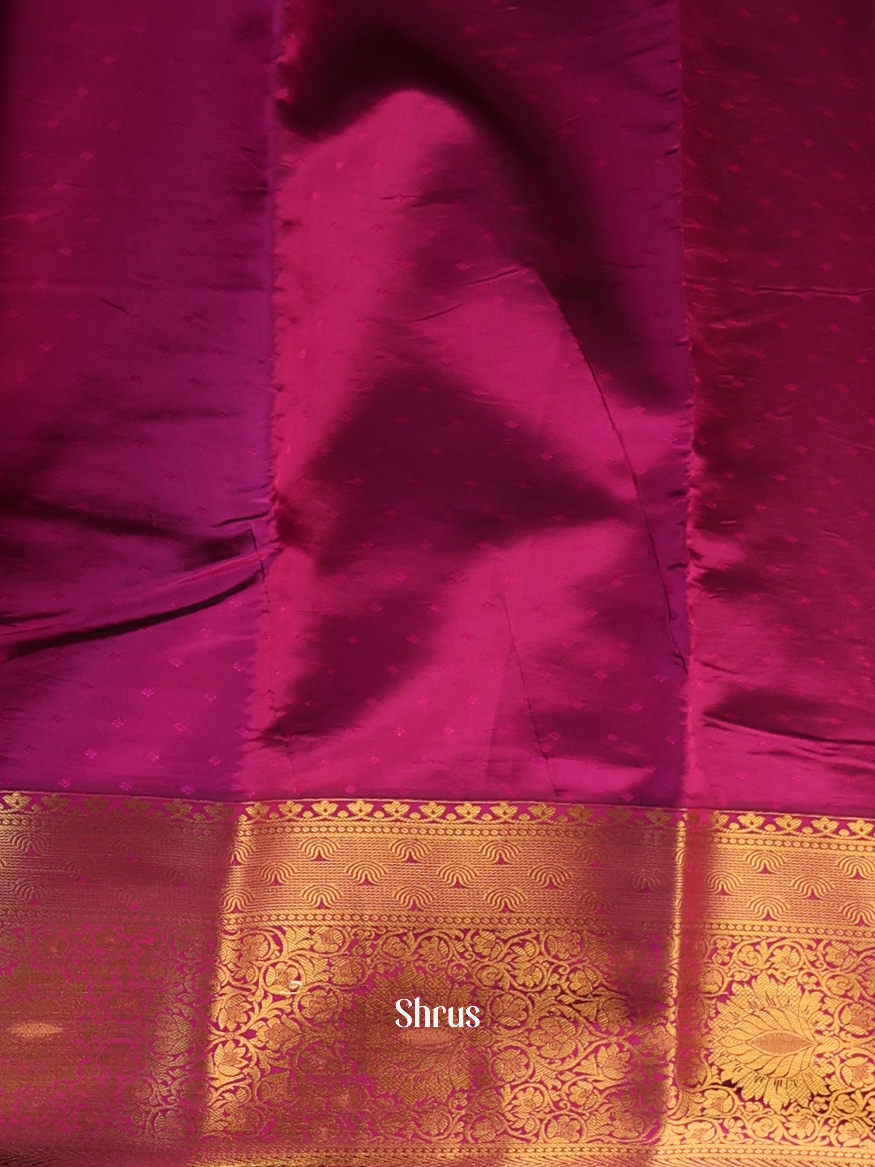 CIS19163 - Printed Silk Saree