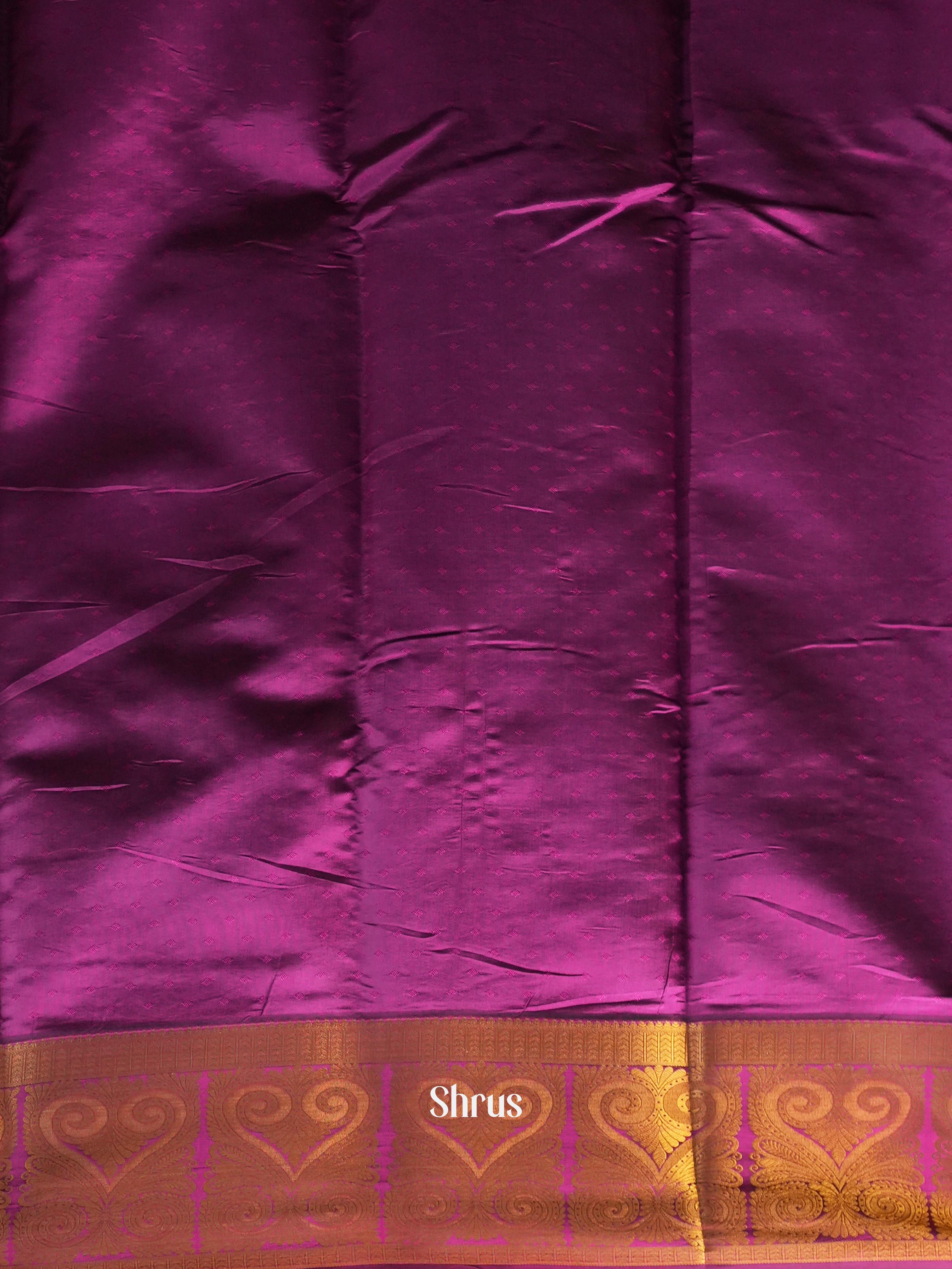 CIS19189 - Printed Silk Saree