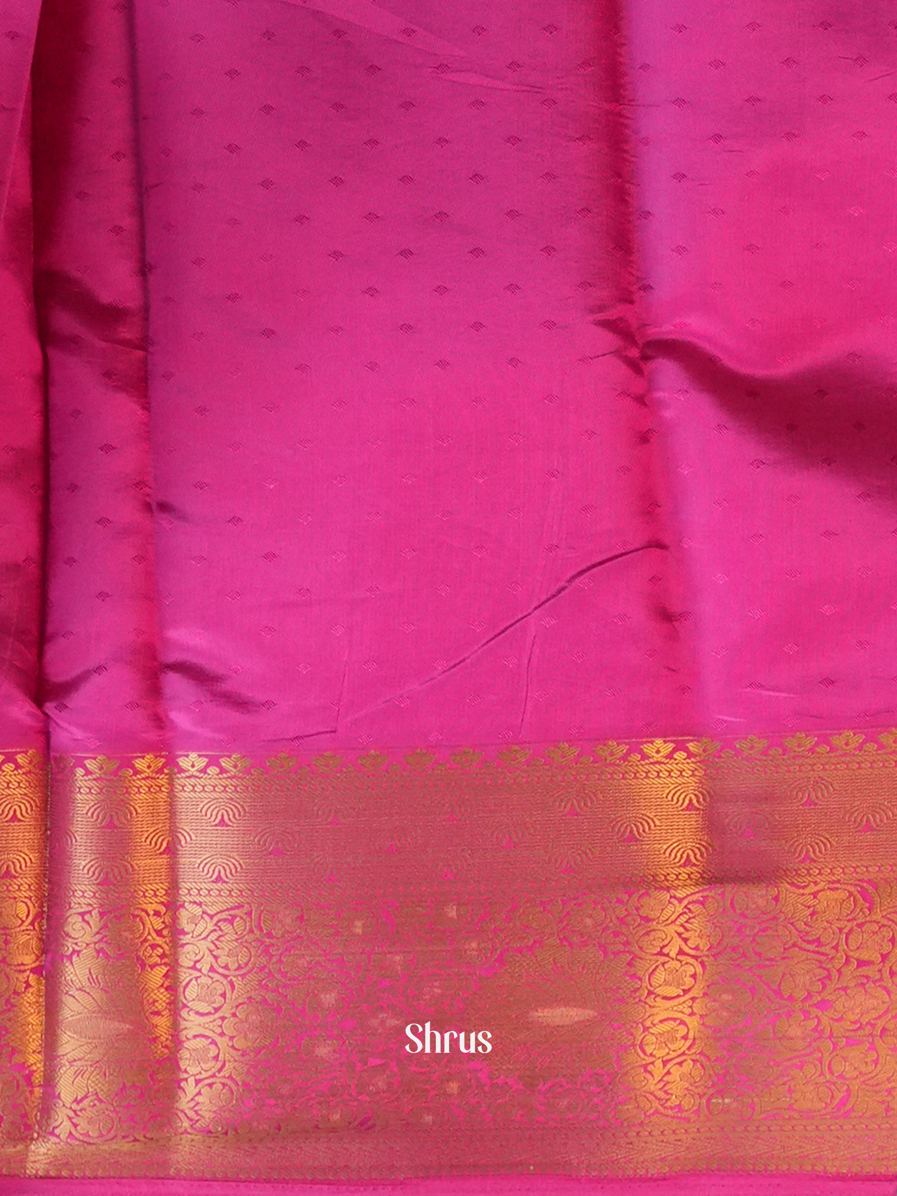 CIS19191 - Printed Silk Saree