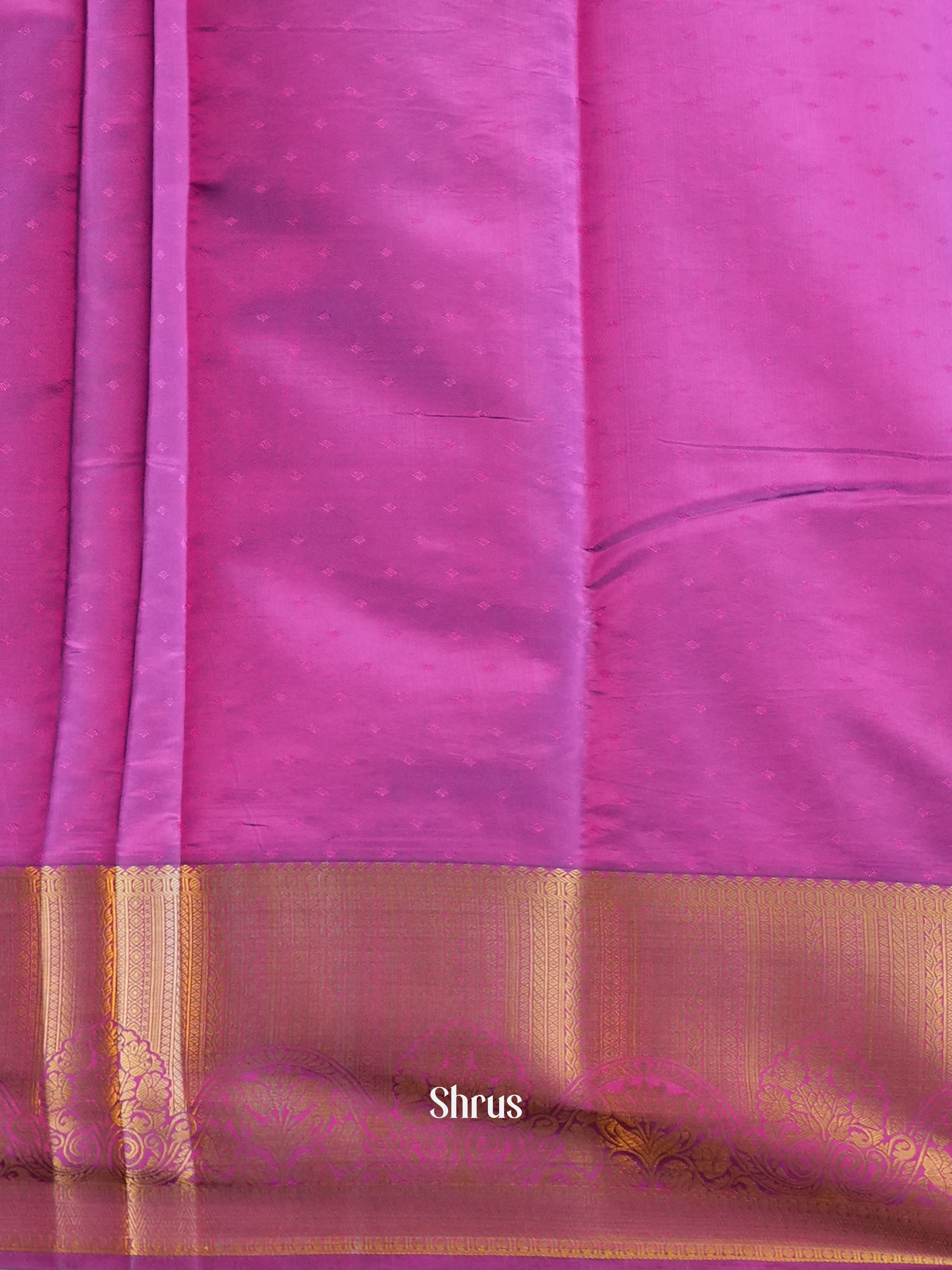 CIS19202 - Printed Silk Saree