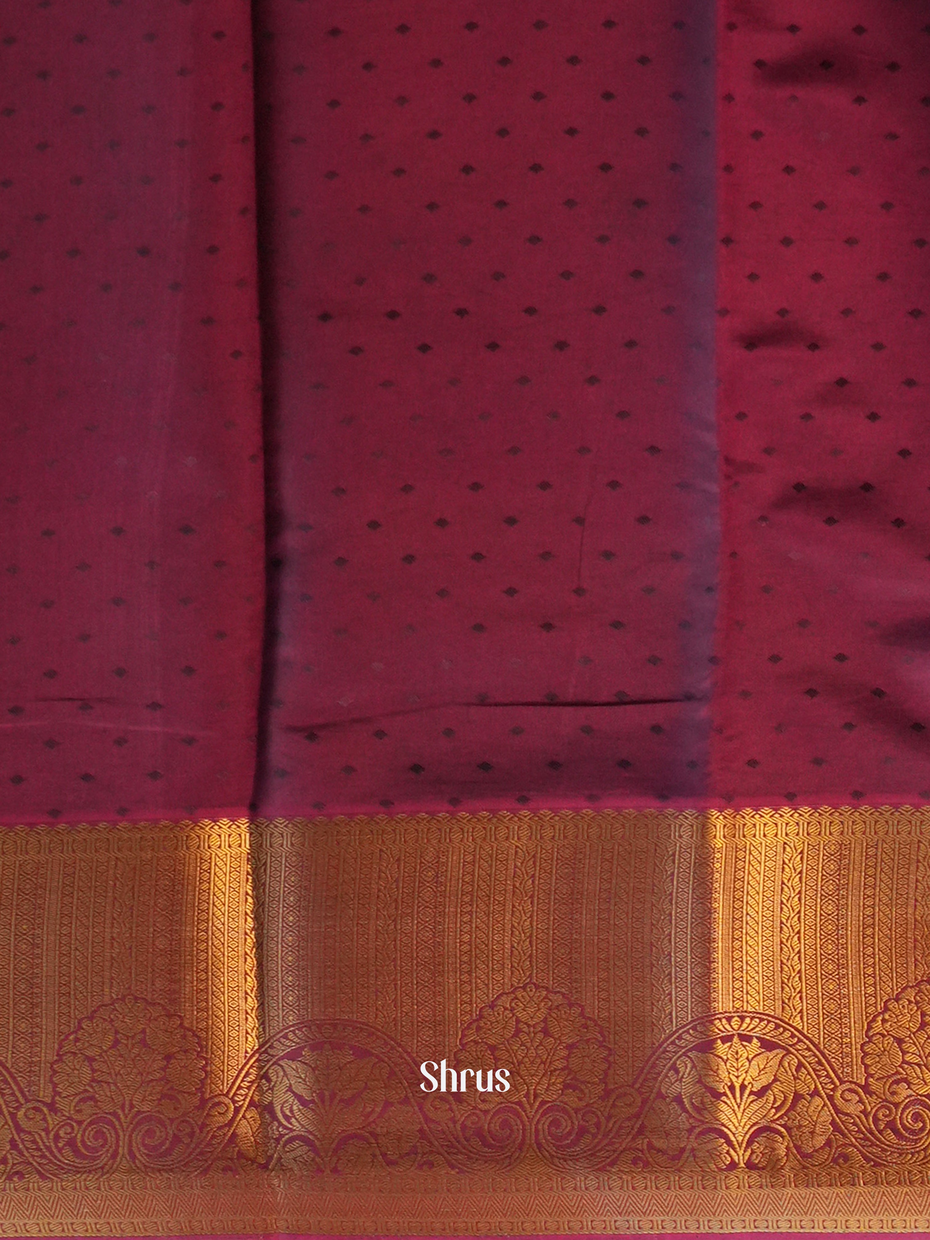 CIS19204 -  Printed Silk Saree