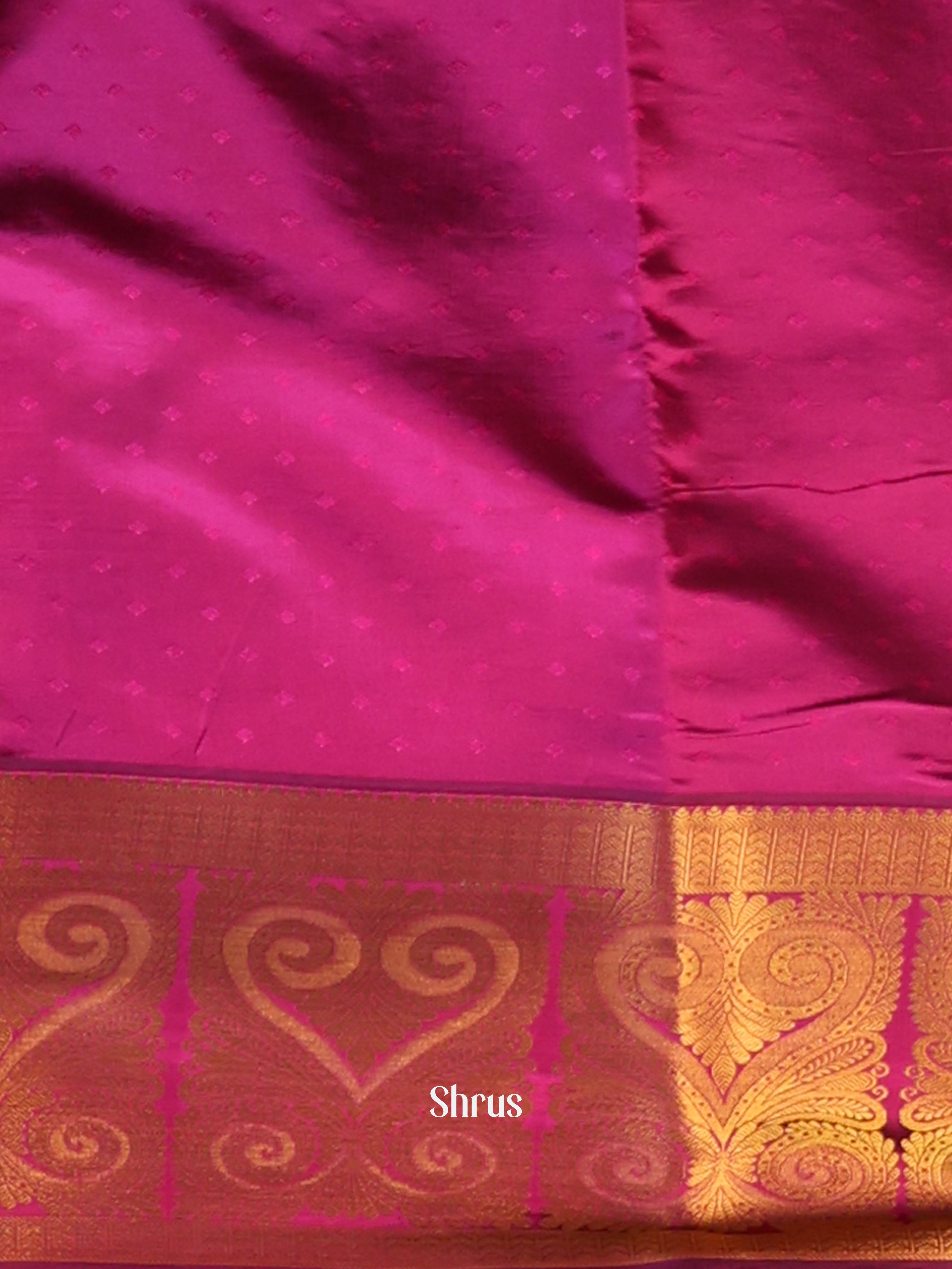 CIS19213 - Printed Silk Saree