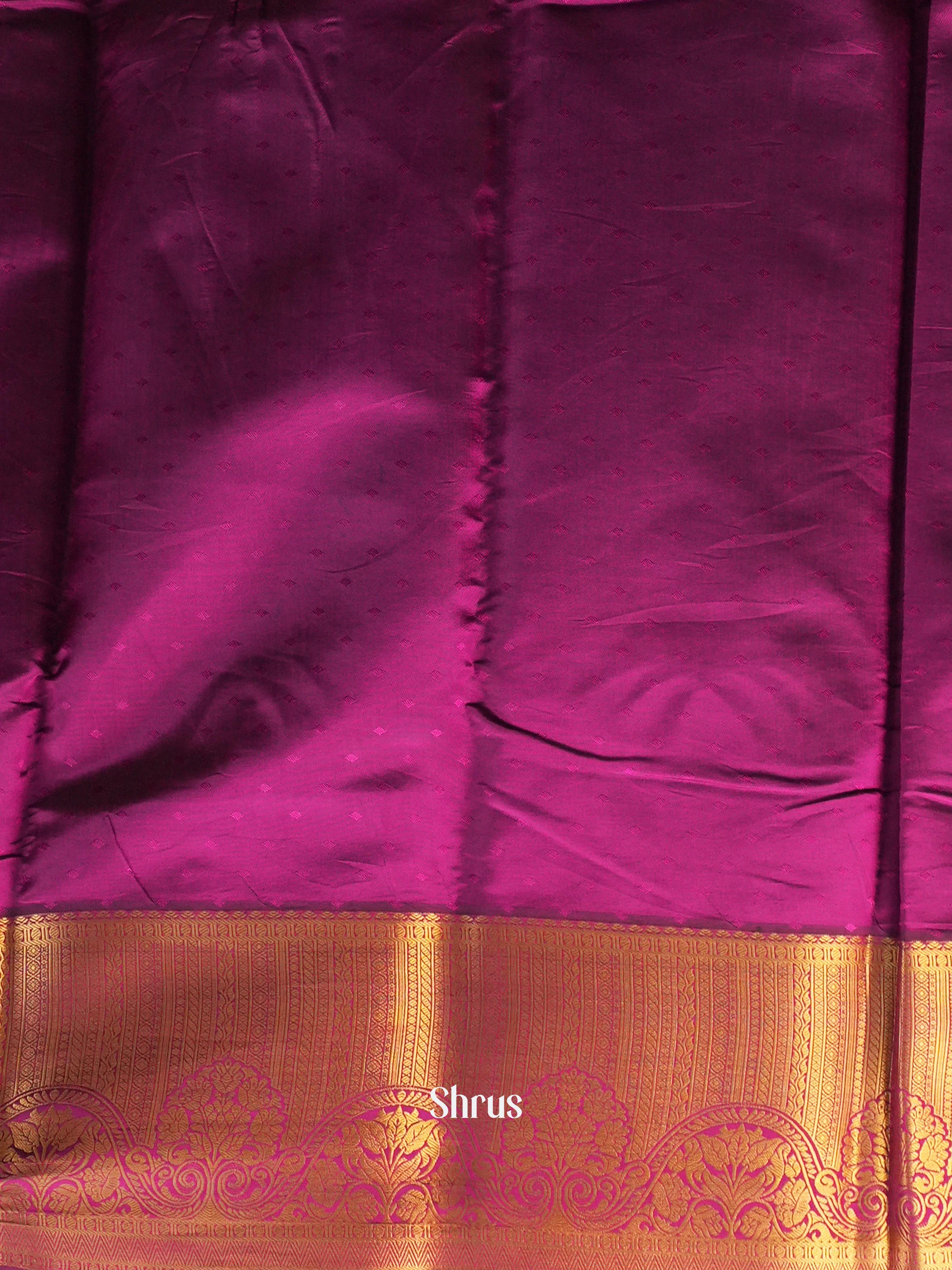 CIS19217 - Printed Silk Saree