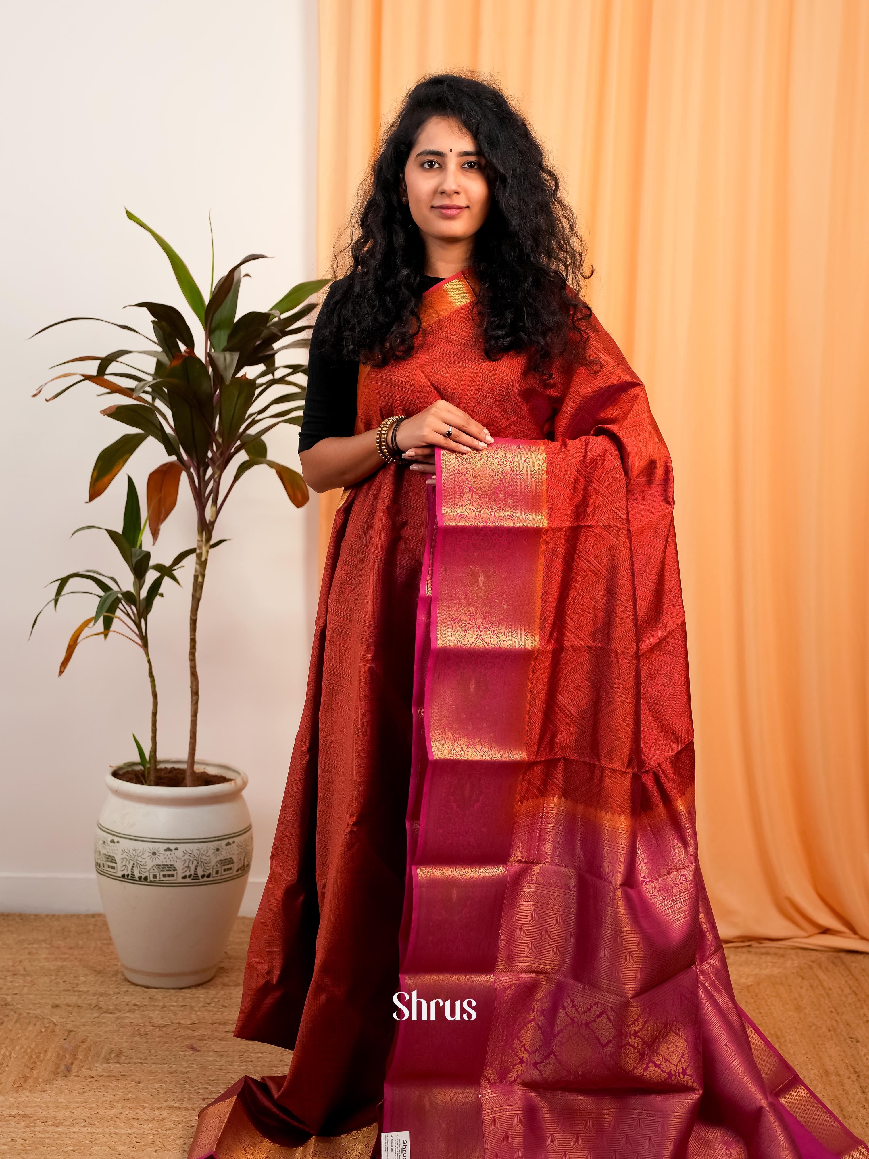 CIS19249 - Printed Silk Saree