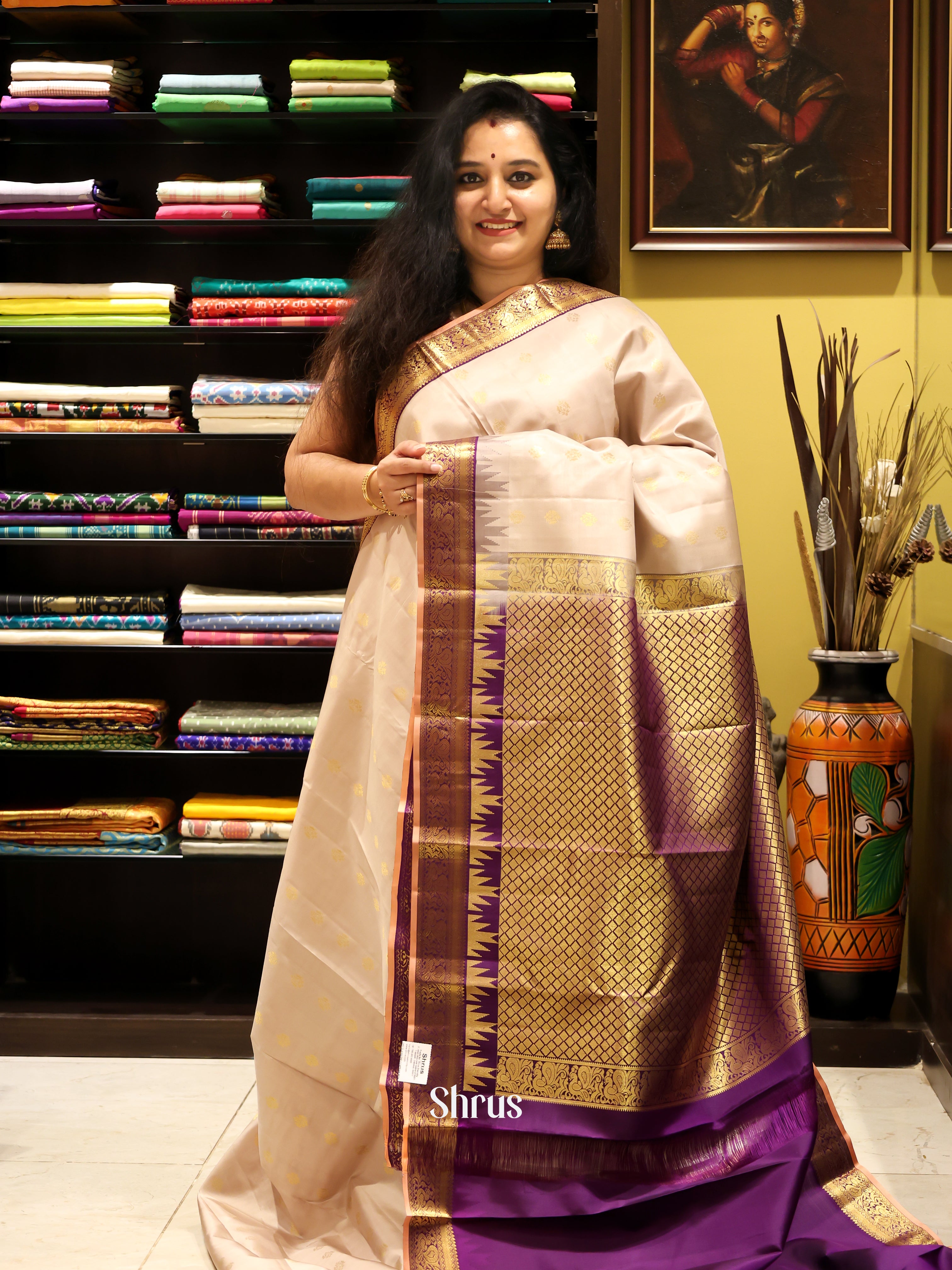 CIS20008 - Kanchipuram silk Saree