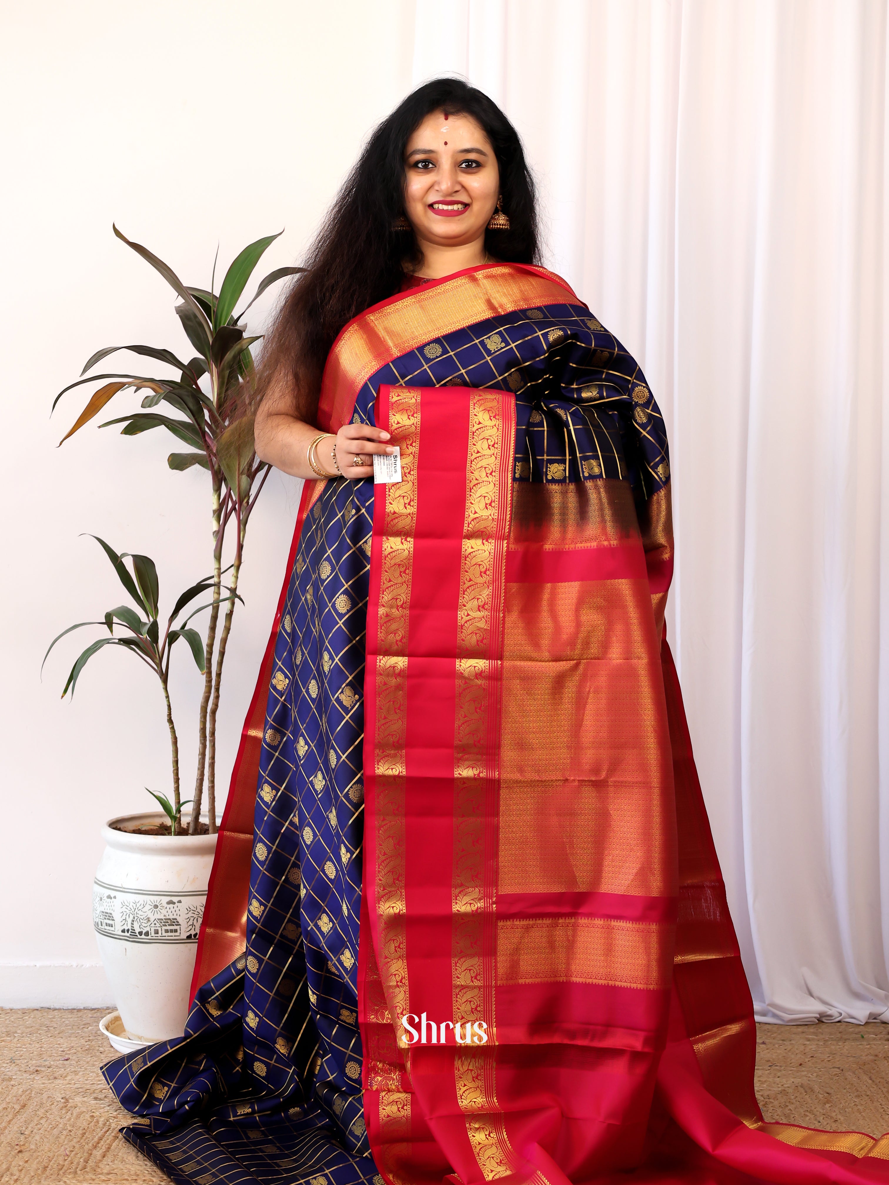 CIS20029 - Kanchipuram silk Saree