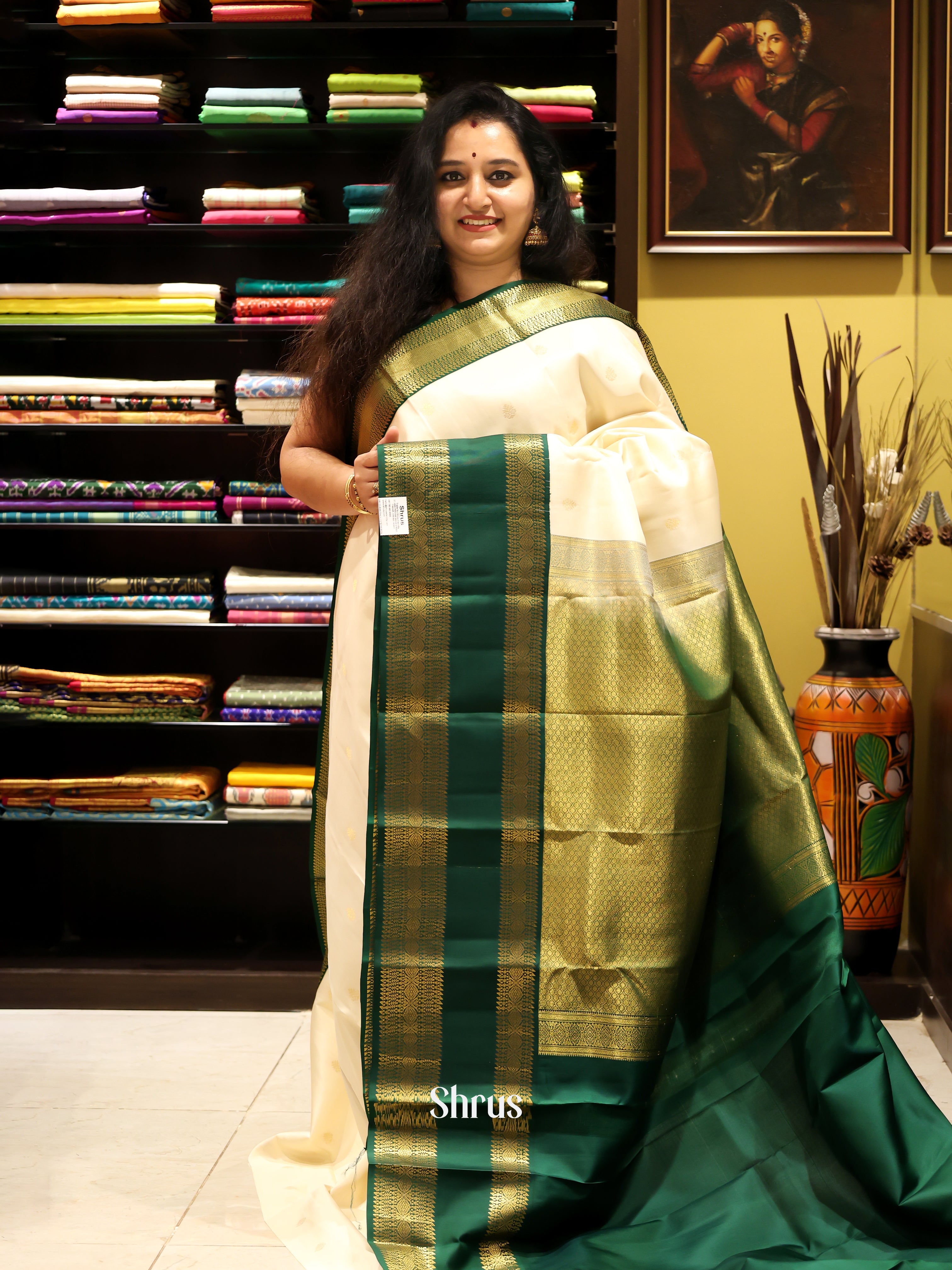 CIS20035 - Kanchipuram silk Saree